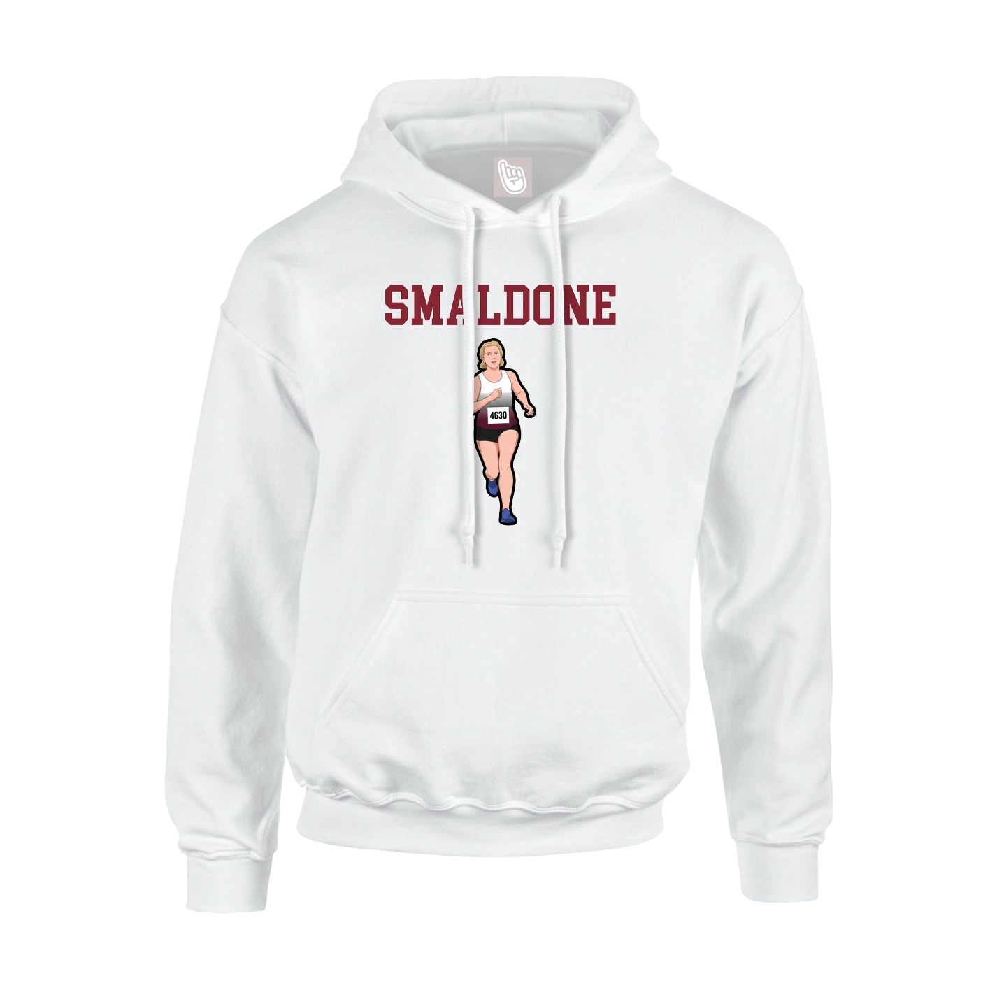 Hoodie — Shirsey in White