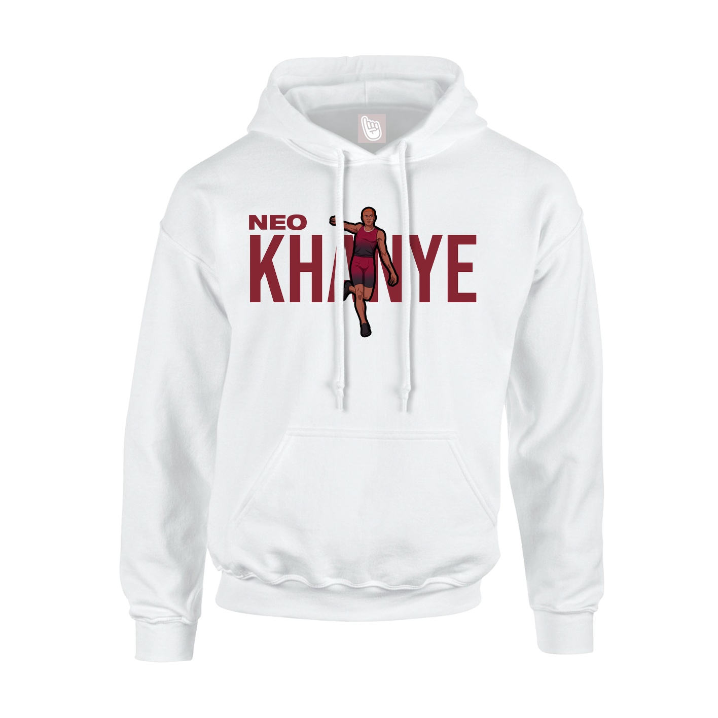 Youth Hoodie — Player Name in White