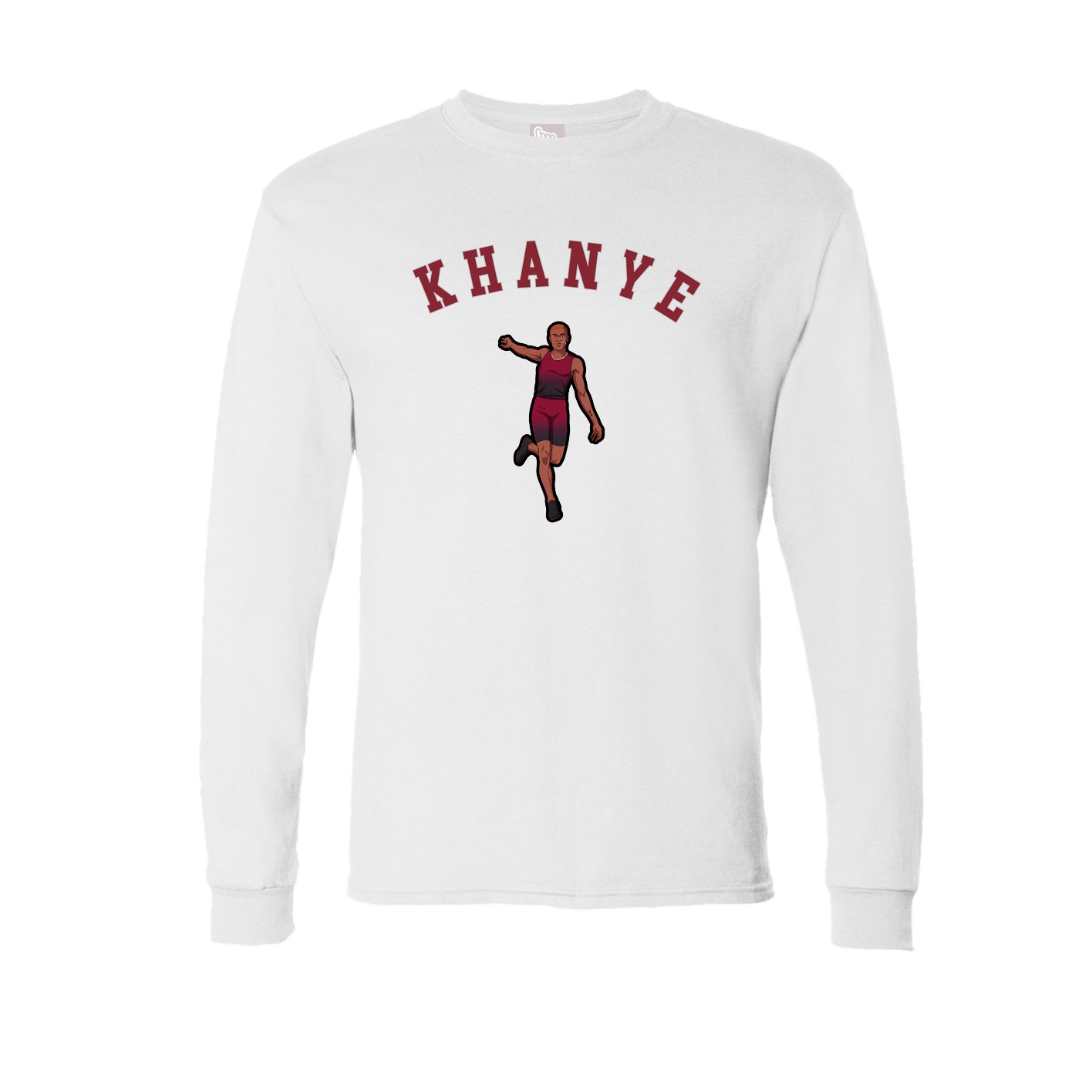 Long Sleeve Tee — Shirsey Arch in White