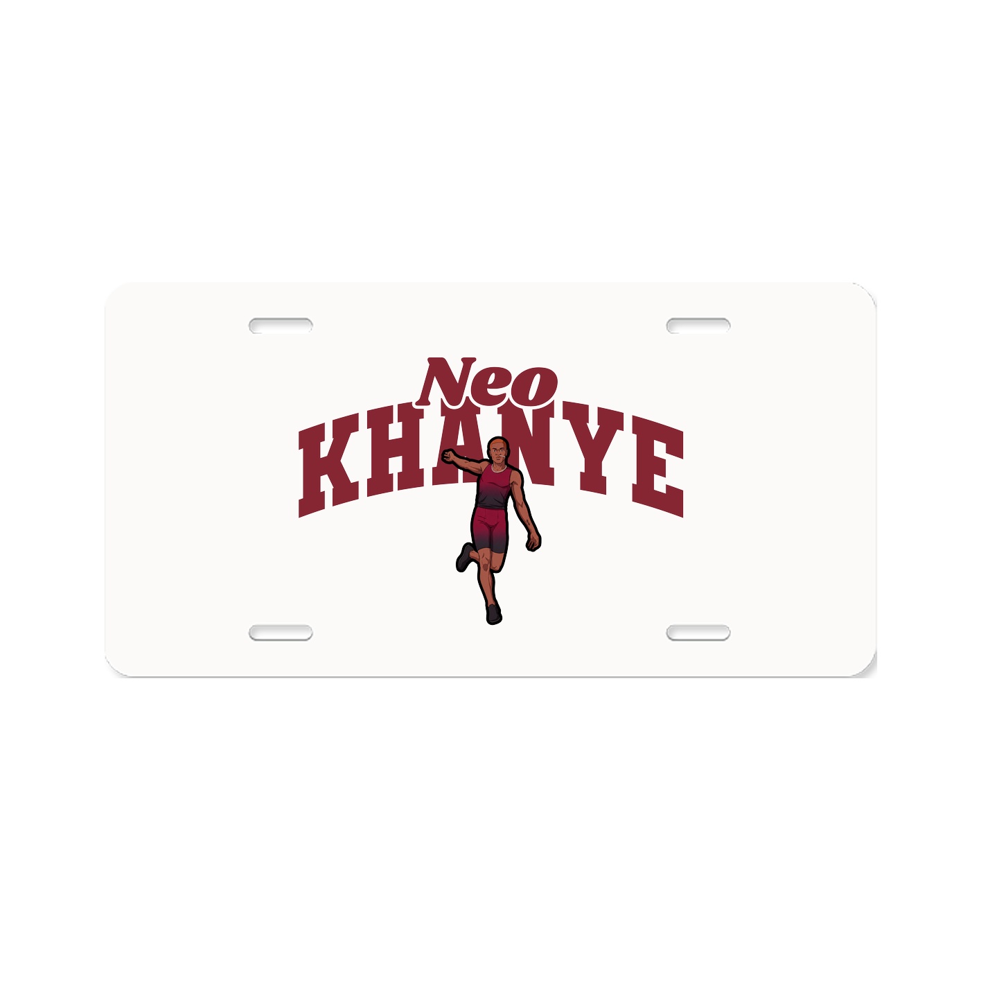 License Plate — Signature Arch in Classic