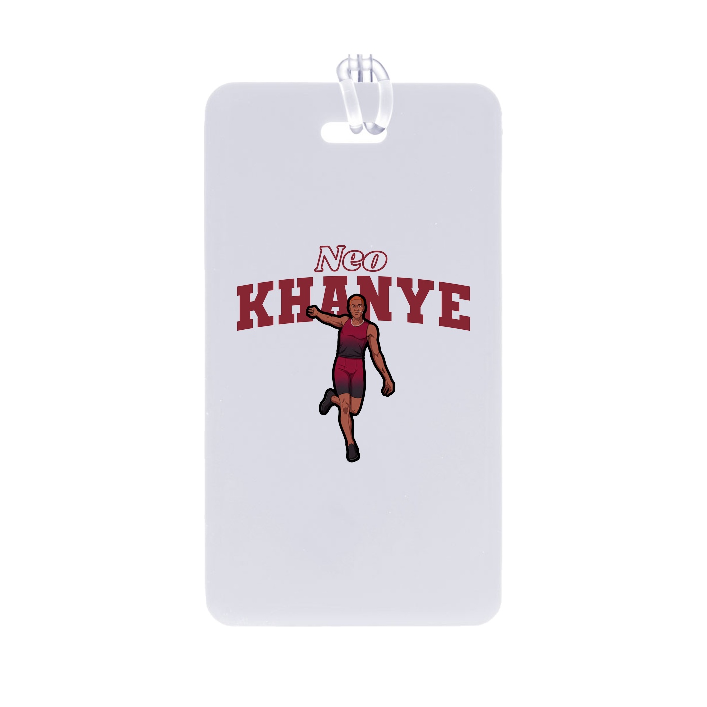 Bag Tag — Name Arch in Classic