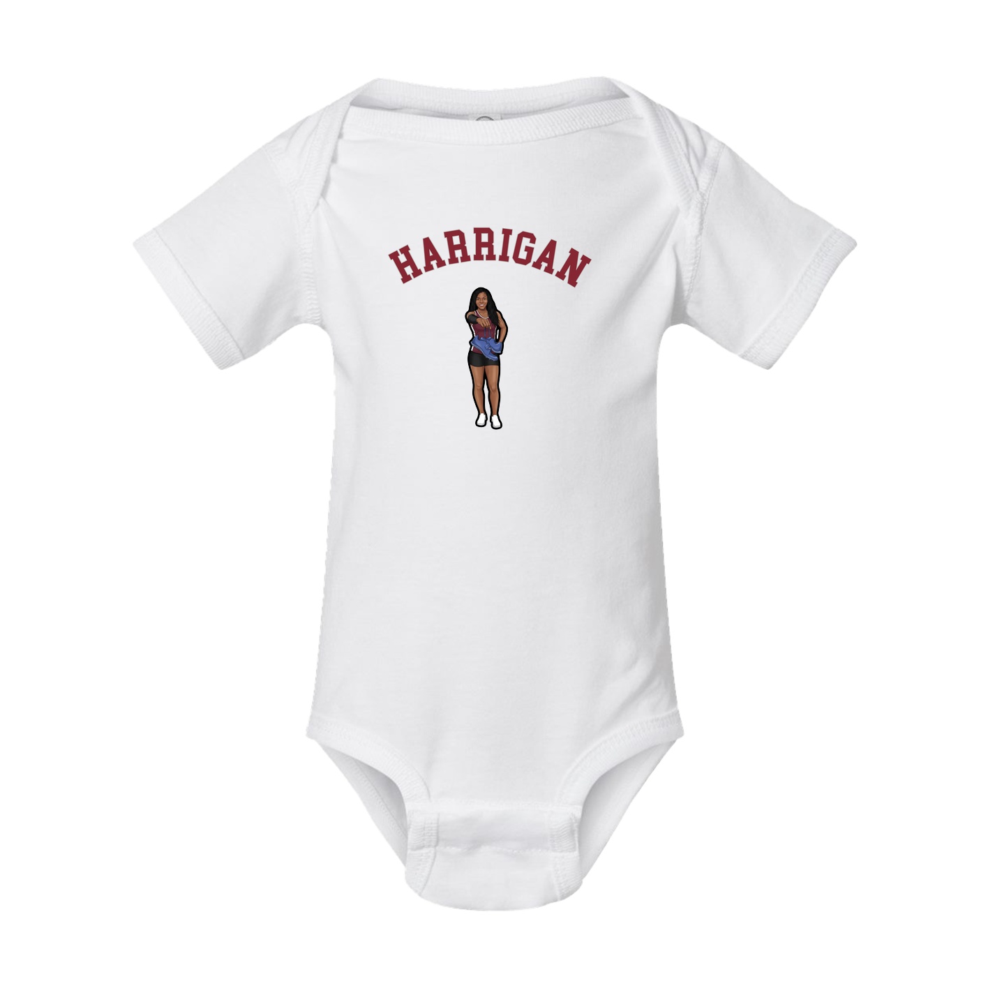 Baby Onesie — Shirsey Arch in White
