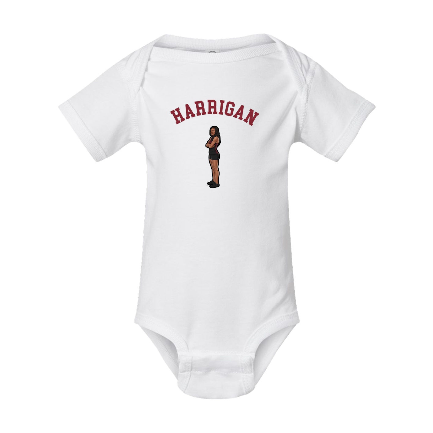 Baby Onesie — Shirsey Arch in White