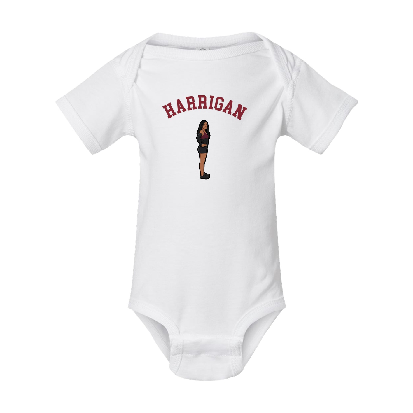 Baby Onesie — Shirsey Arch in White