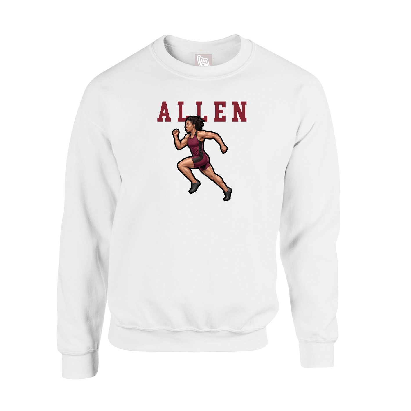 Fleece Crew — Shirsey in White