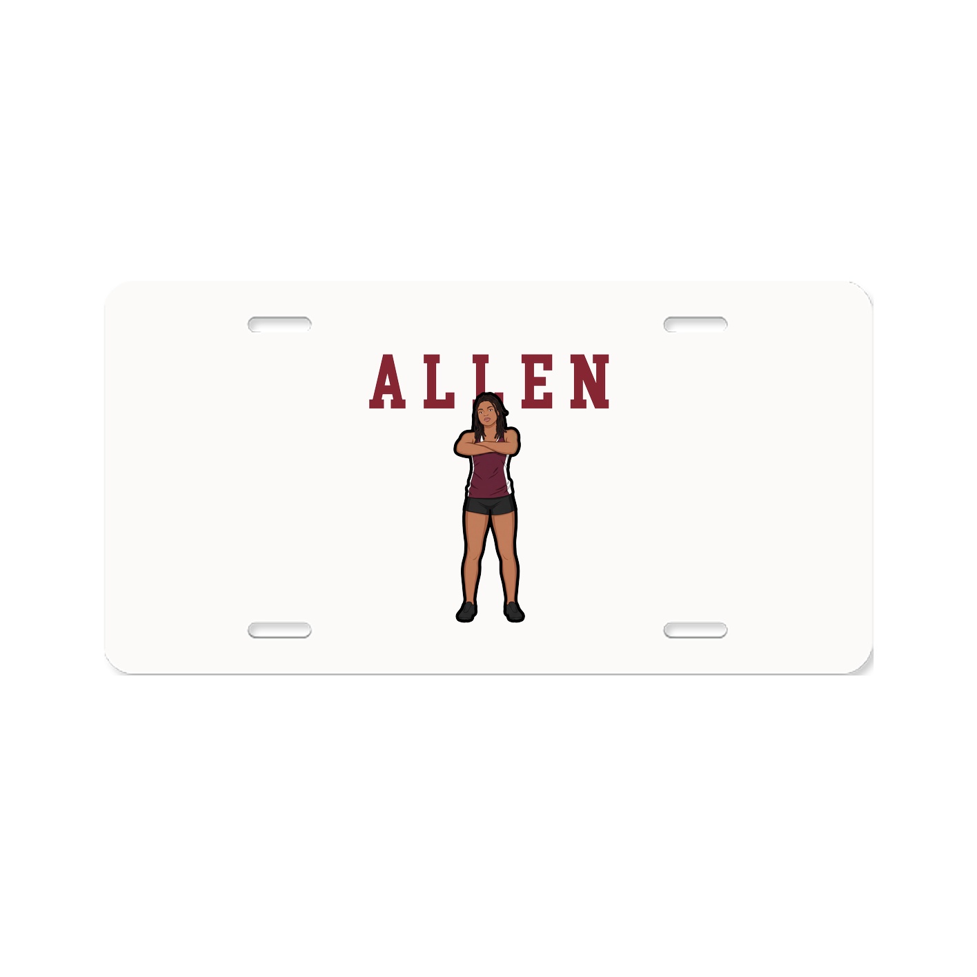 License Plate — Shirsey in Classic