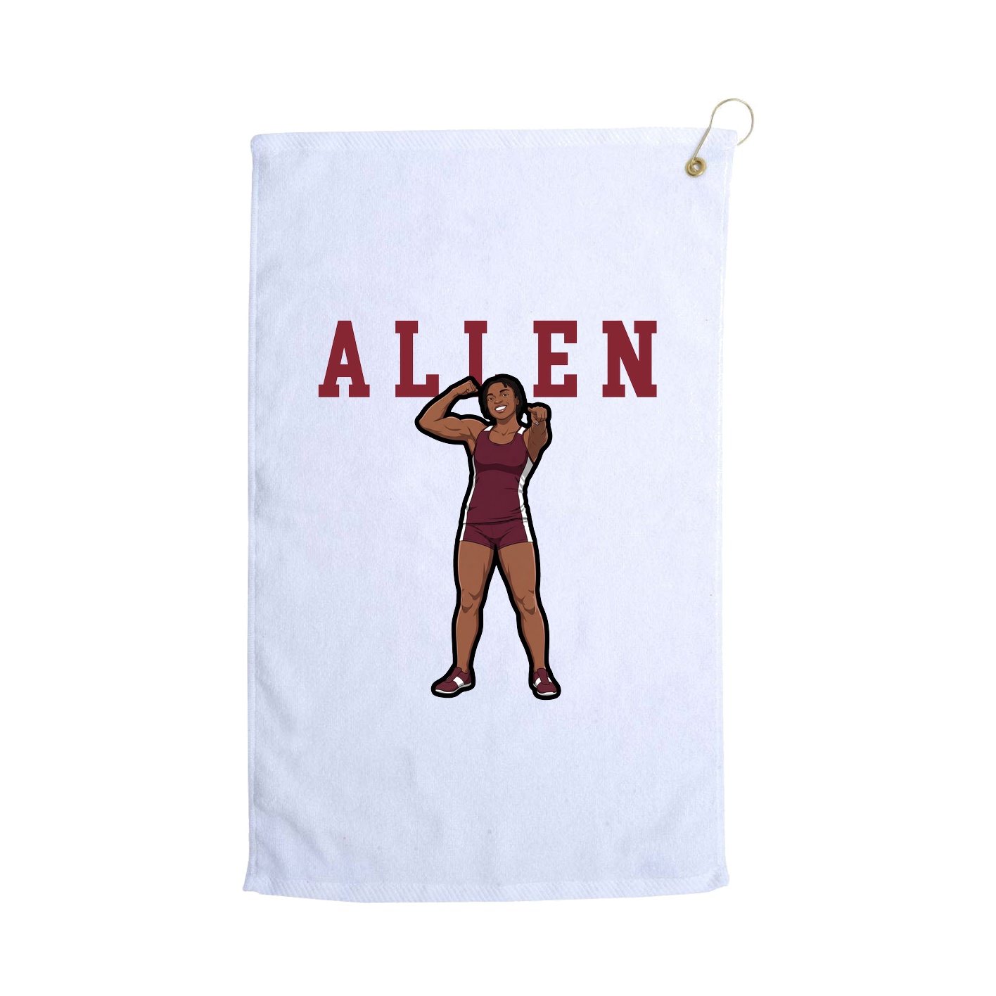 Golf Towel — Shirsey in White