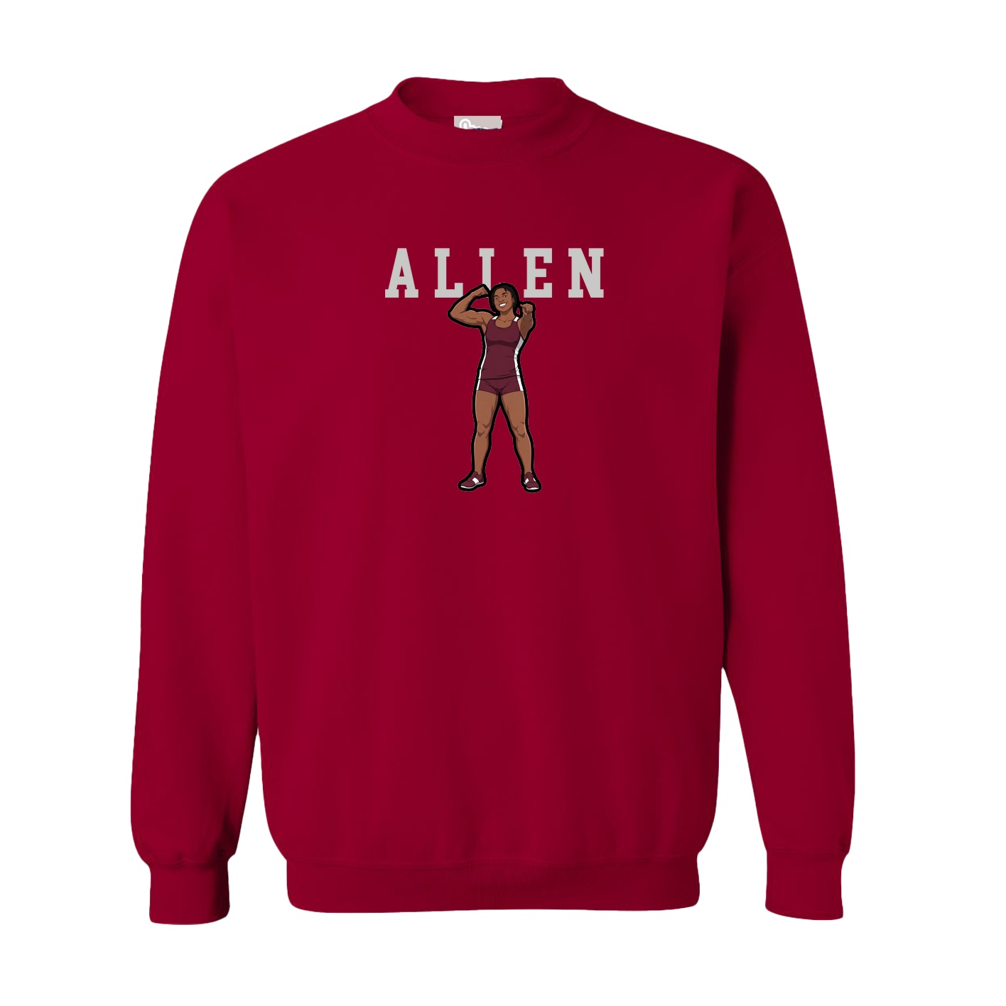 Fleece Crew — Shirsey in Cardinal