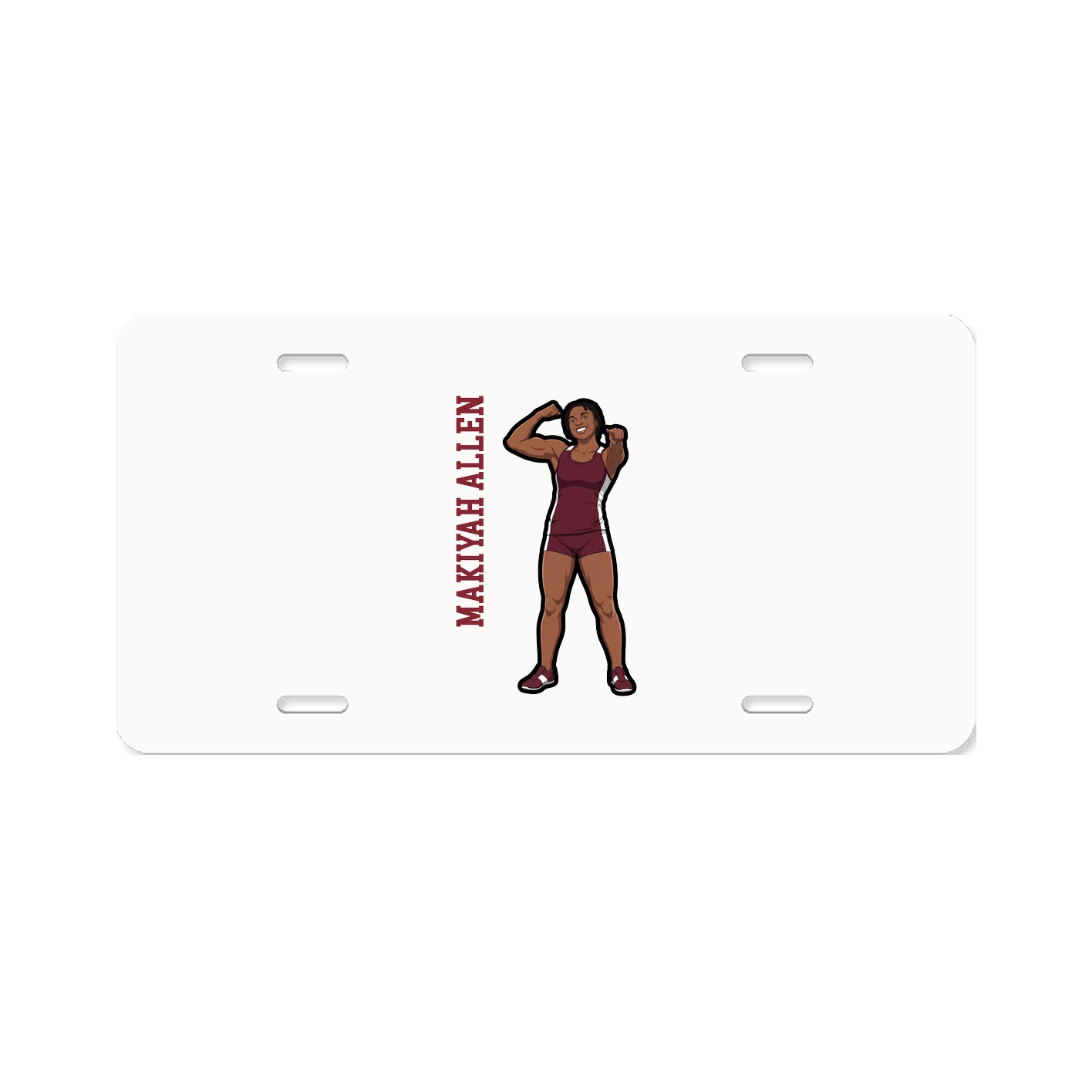 Aluminum License Plate