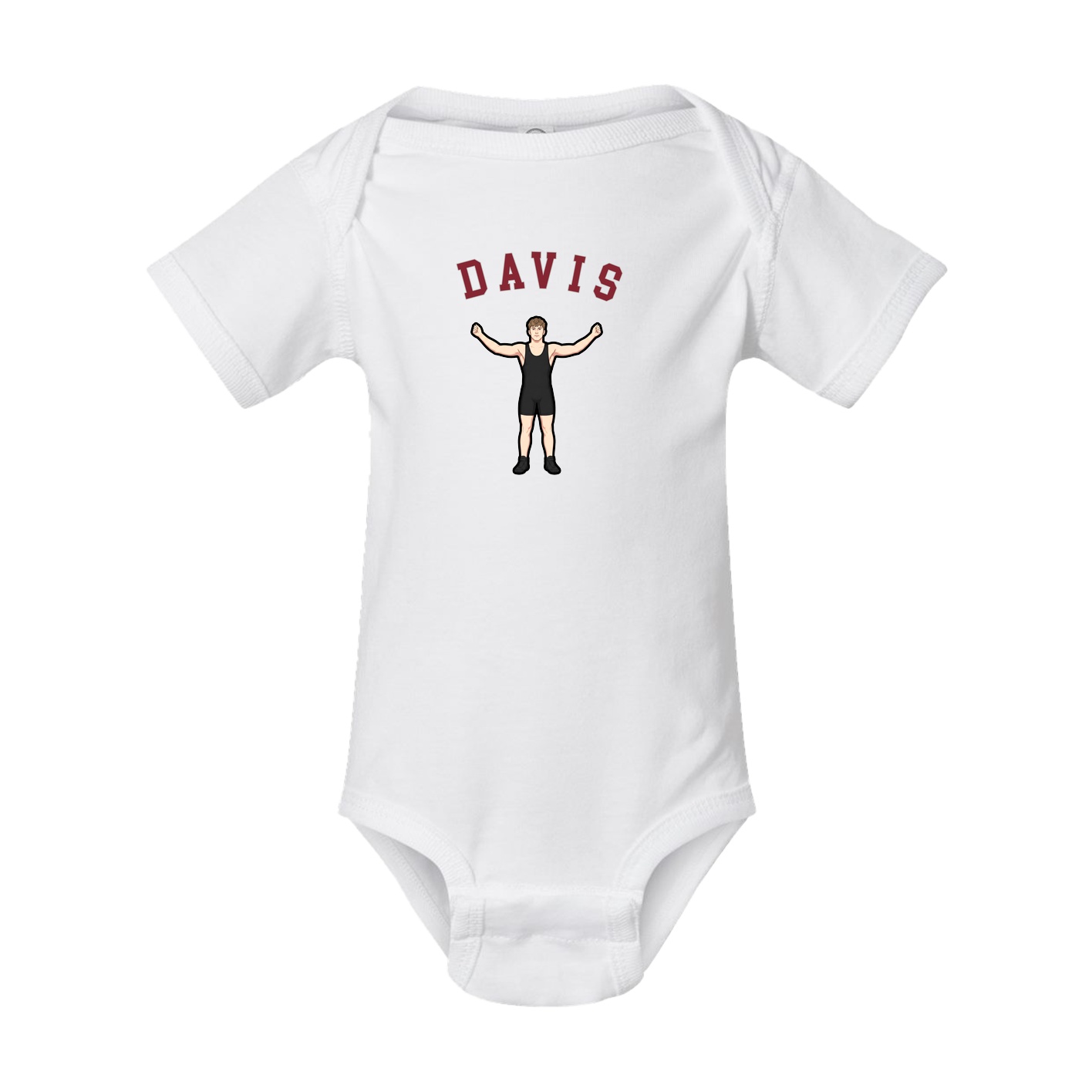 Baby Onesie — Shirsey Arch in White