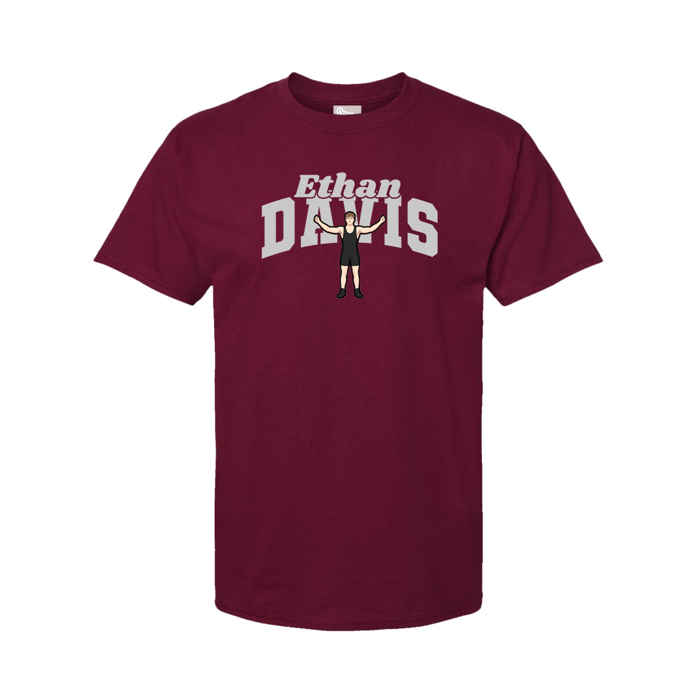 Youth Tee — Signature Arch in Cardinal
