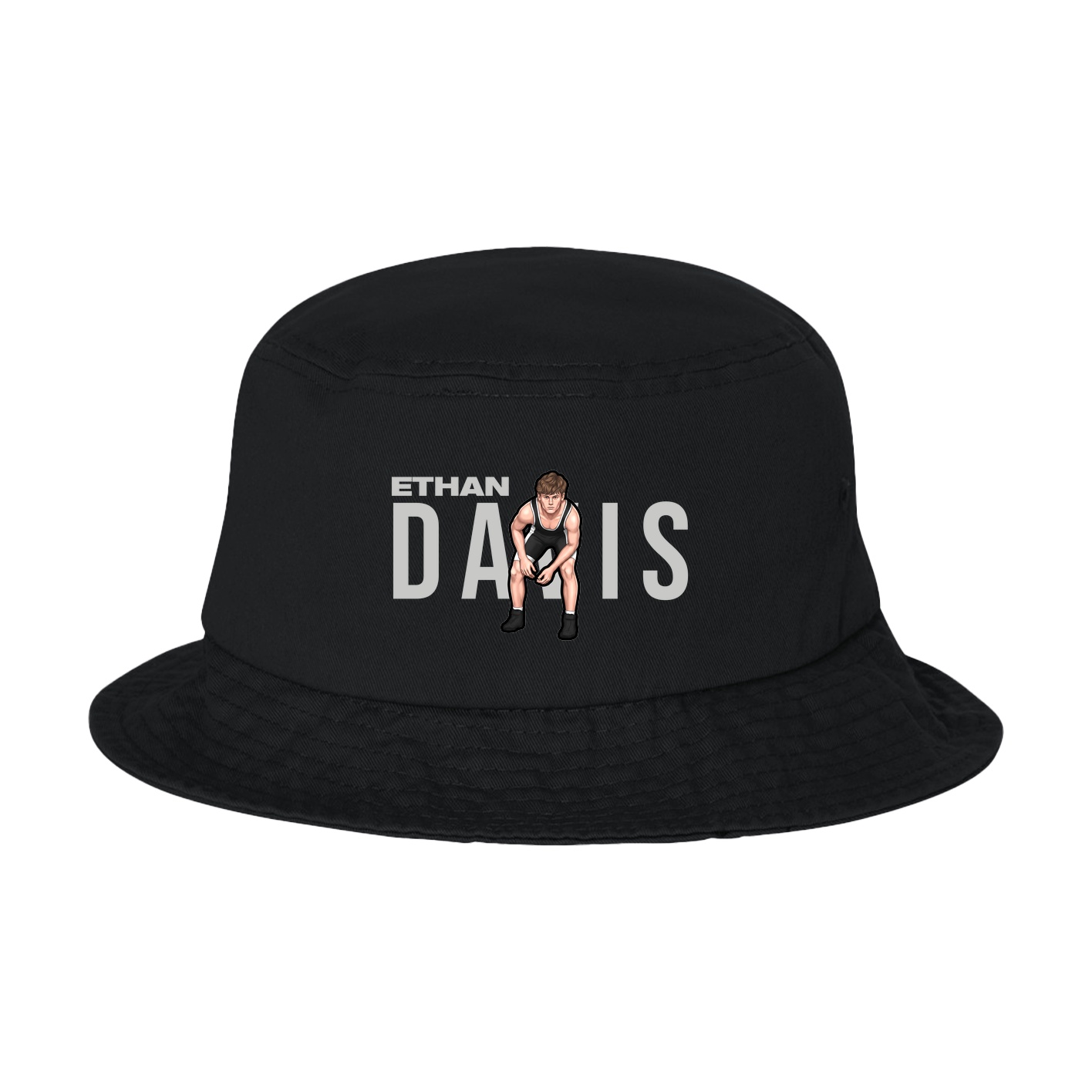 Bucket Cap — Player Name in Black