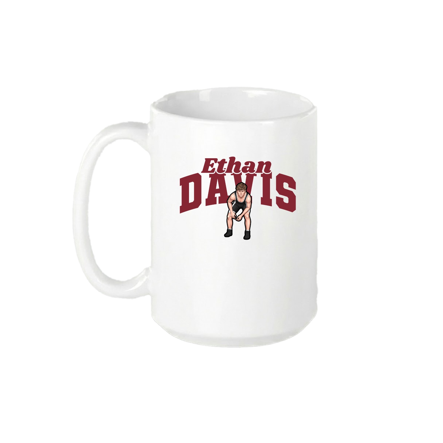 15oz Coffee Mug — Signature Arch in White