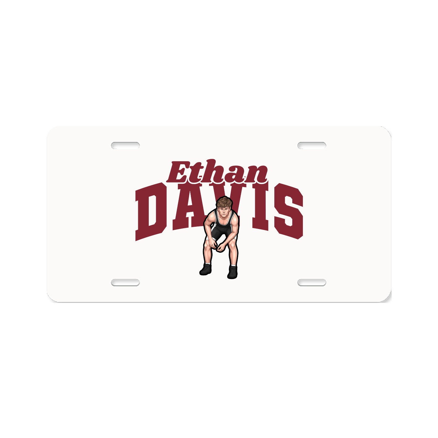 License Plate — Signature Arch in Classic
