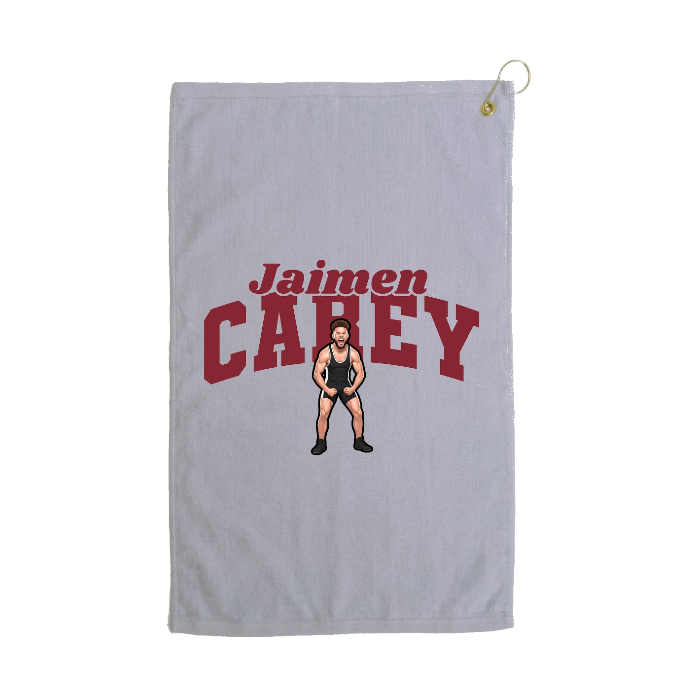 Golf Towel — Signature Arch in Grey