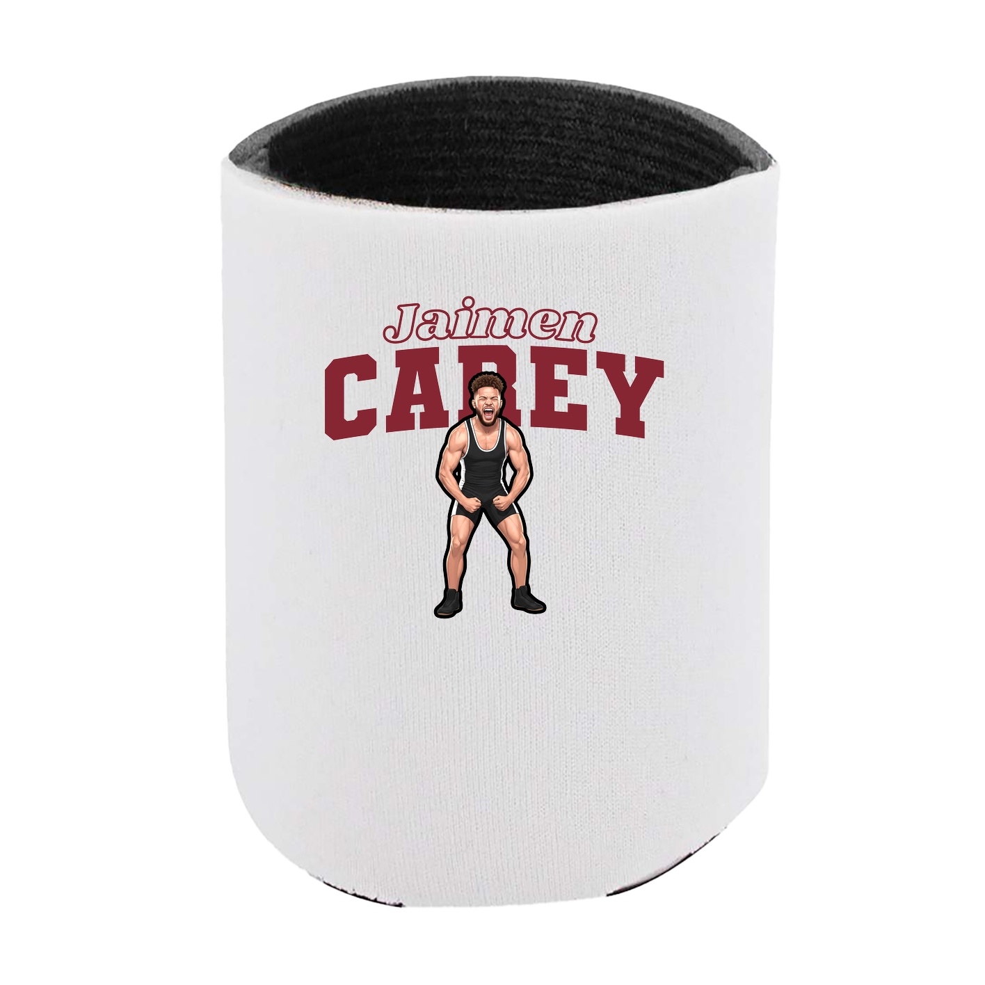 Can Holder — Name Arch in White