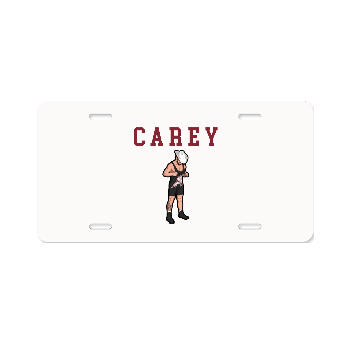 License Plate — Shirsey in Classic