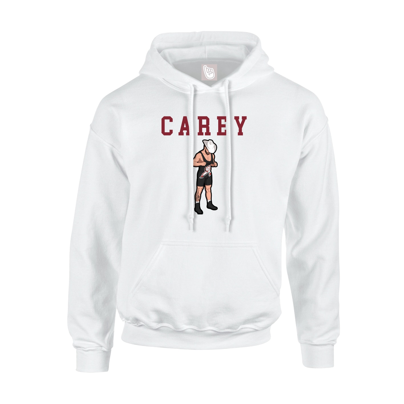 Youth Hoodie — Shirsey in White