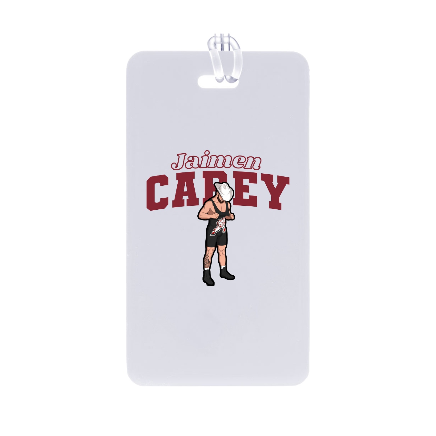 Bag Tag — Name Arch in Classic