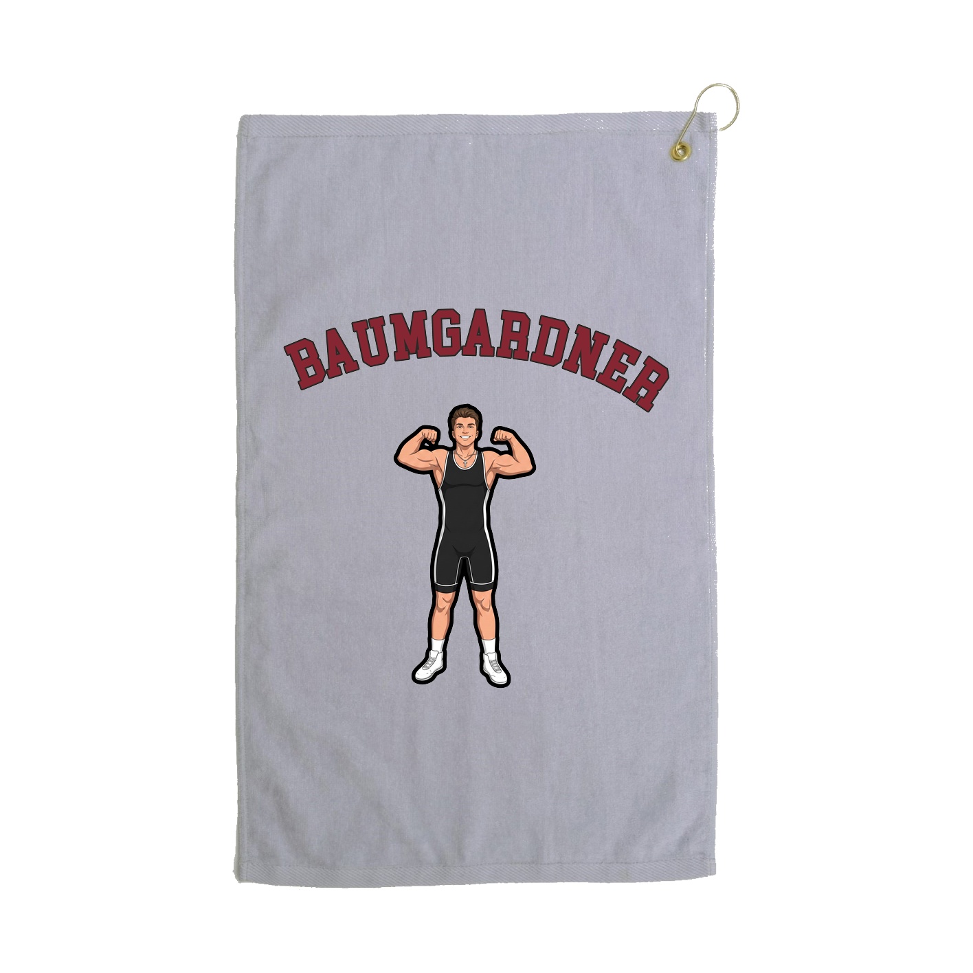 Golf Towel — Shirsey Arch in Grey