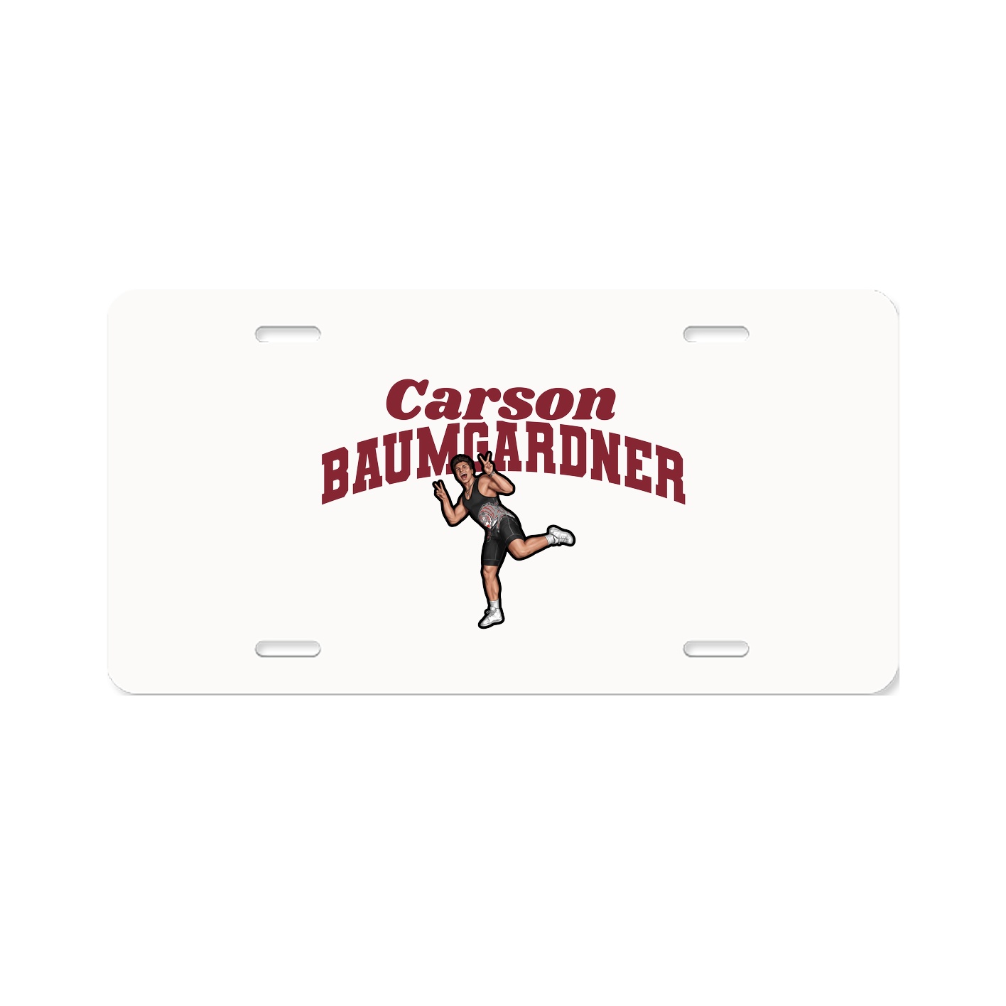 License Plate — Signature Arch in Classic