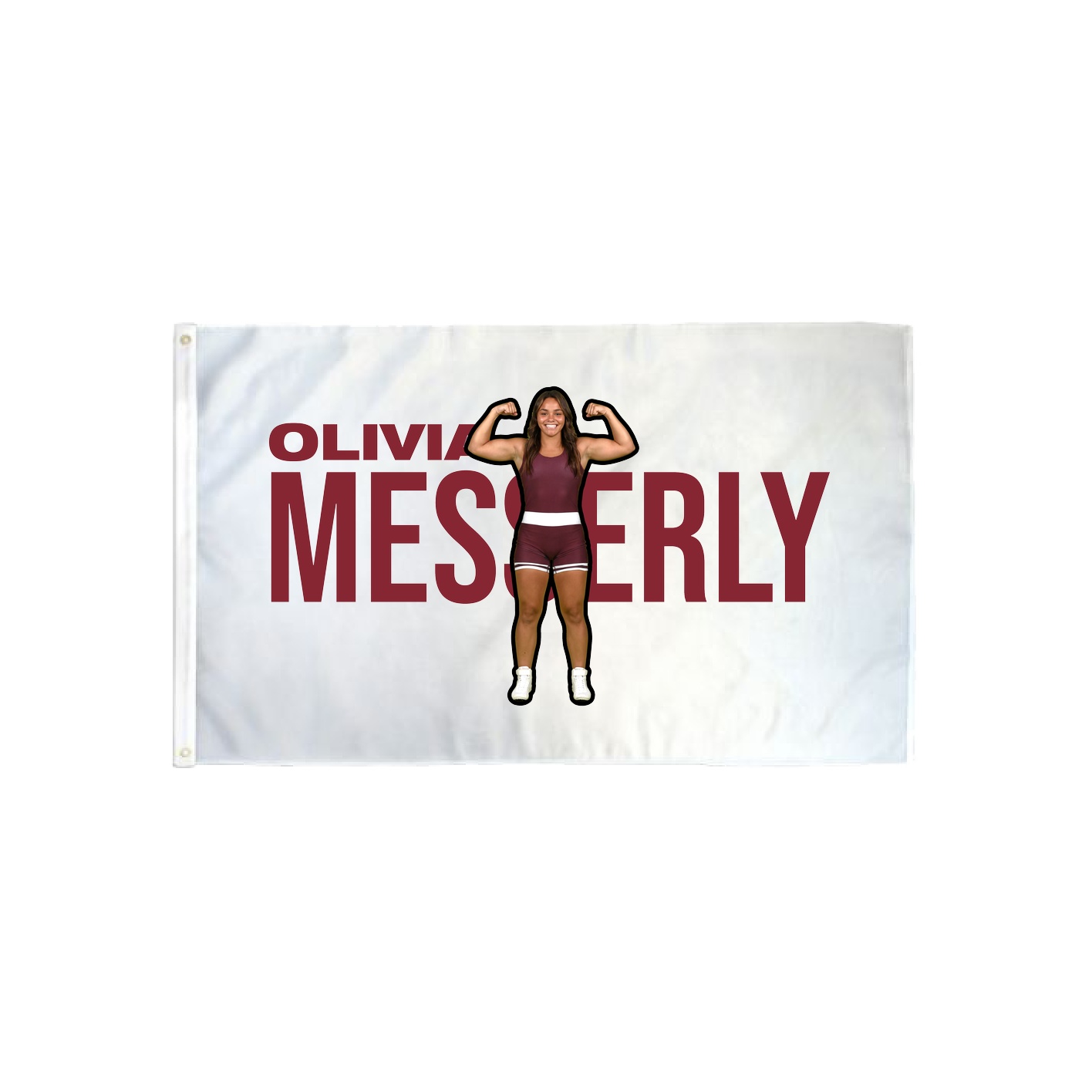 3x5 Flag — Player Name in Classic