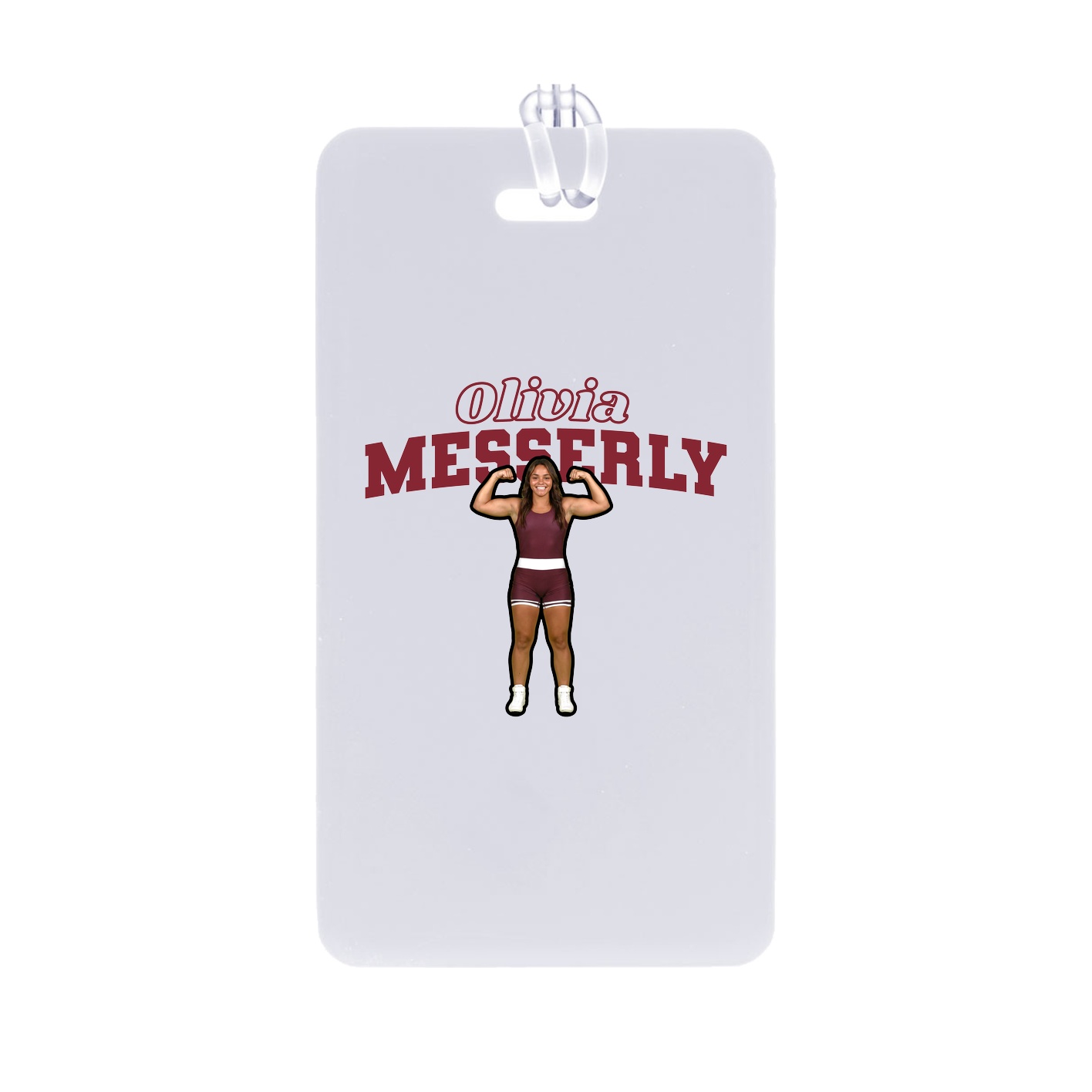 Bag Tag — Name Arch in Classic