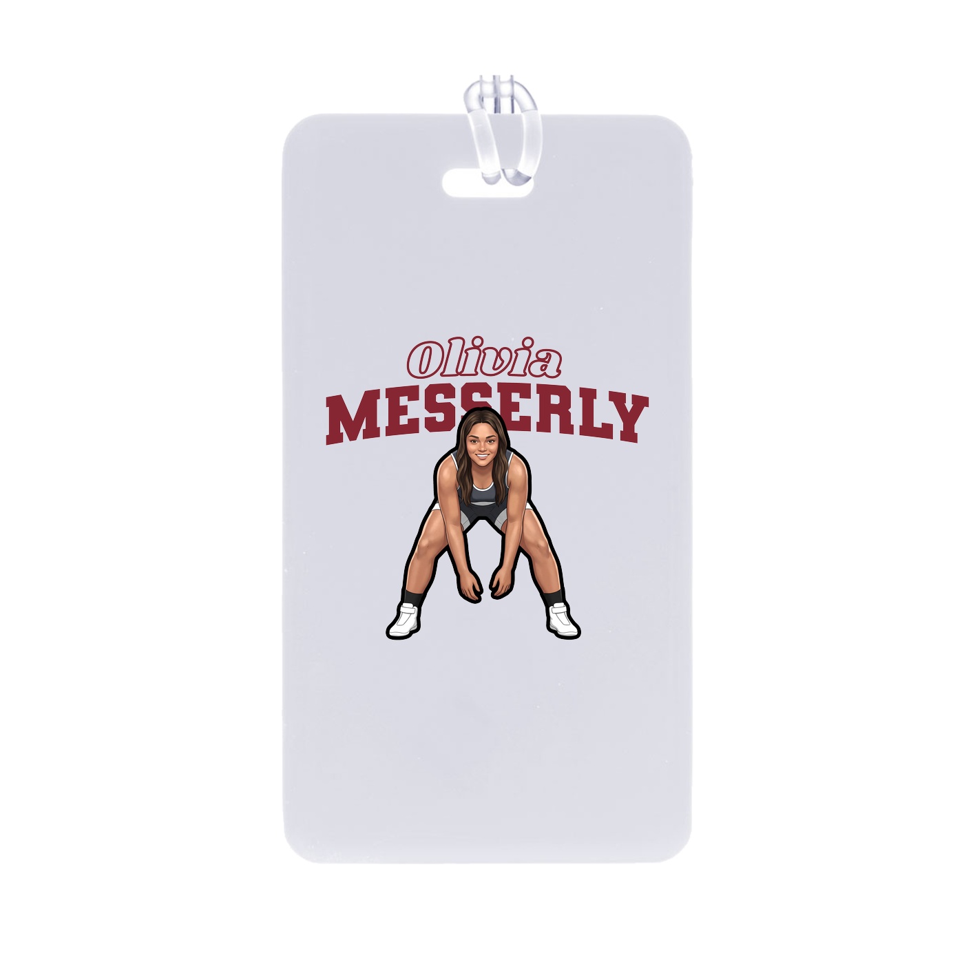 Bag Tag — Name Arch in Classic