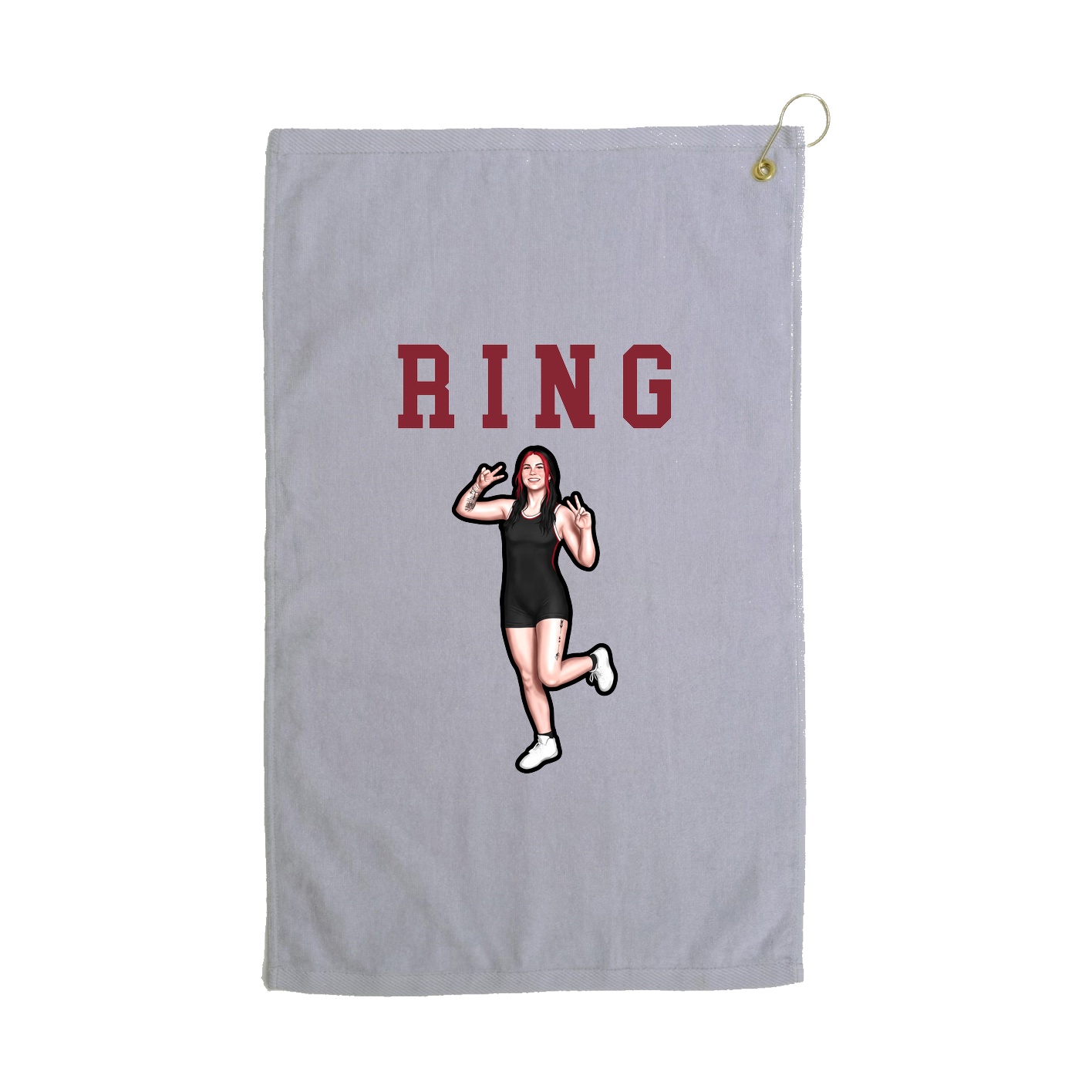 Golf Towel — Shirsey in Grey