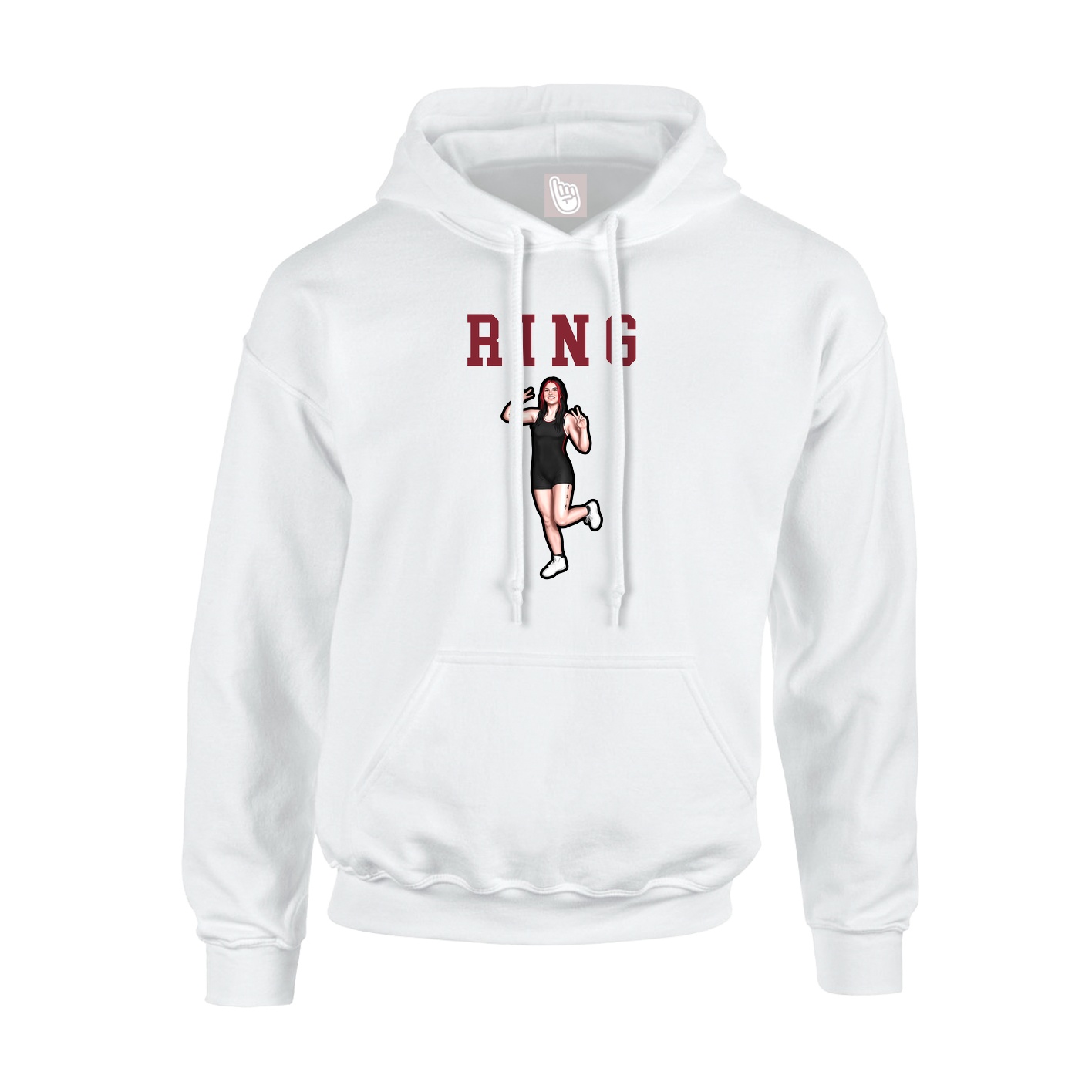 Youth Hoodie — Shirsey in White