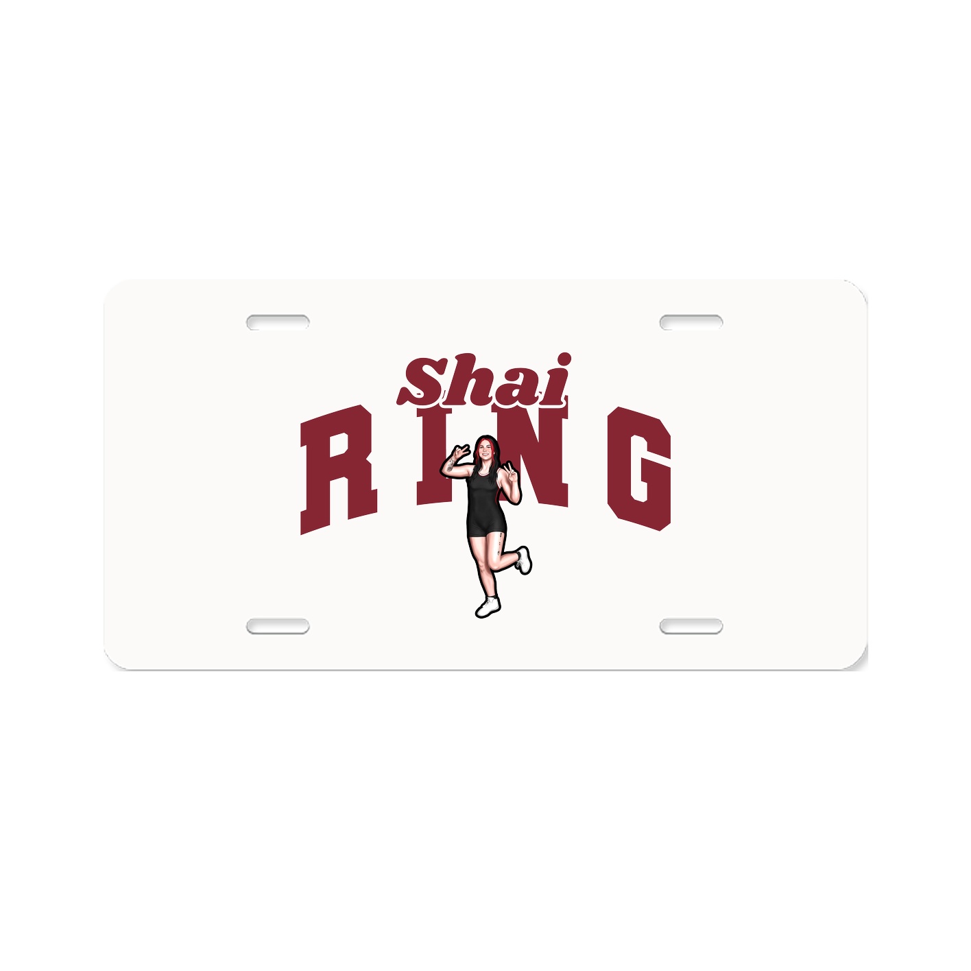 License Plate — Signature Arch in Classic