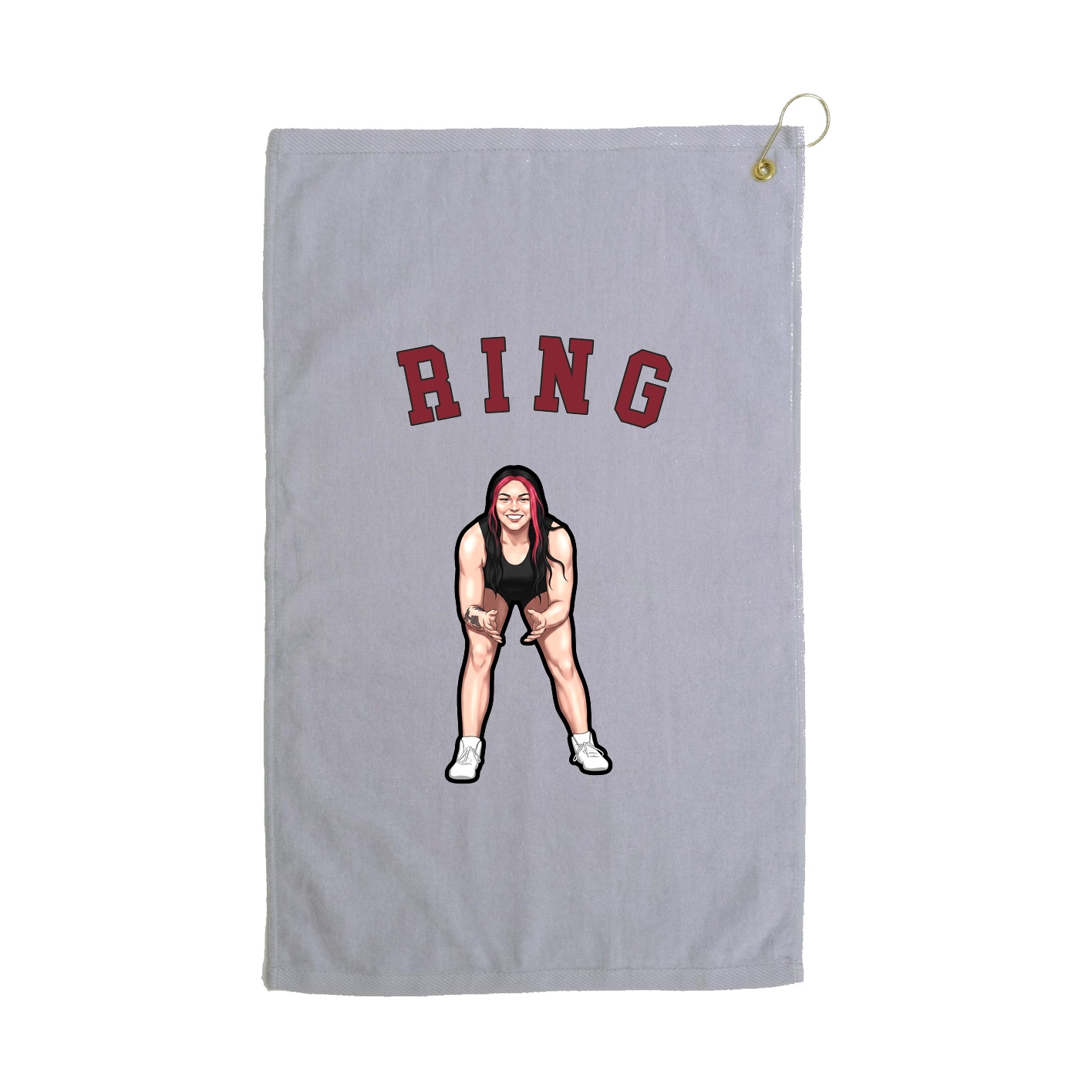 Golf Towel — Shirsey Arch in Grey