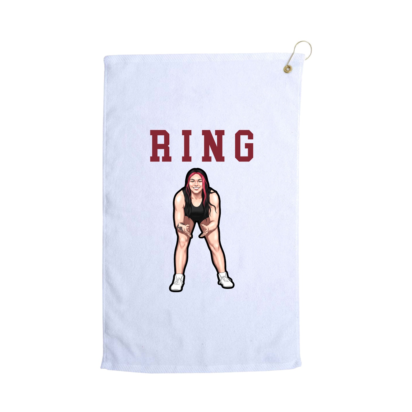 Golf Towel — Shirsey in White
