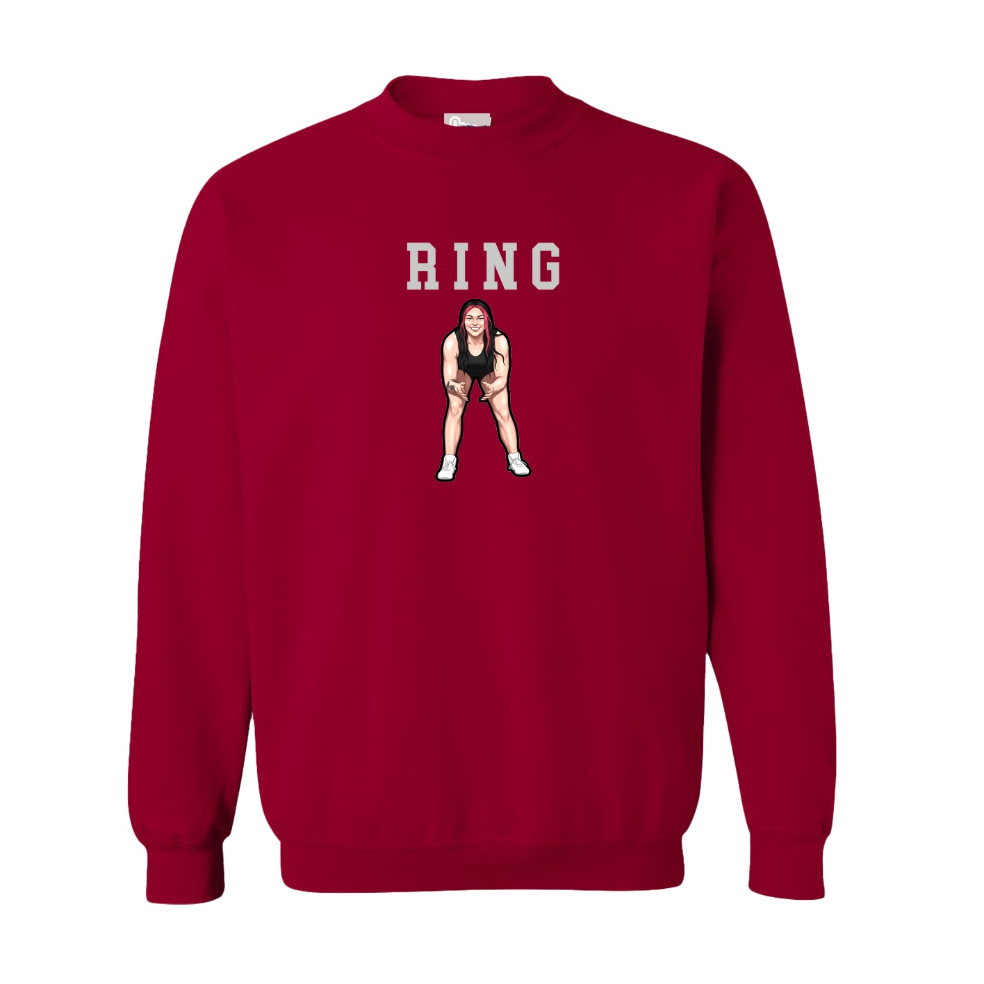 Fleece Crew — Shirsey in Cardinal