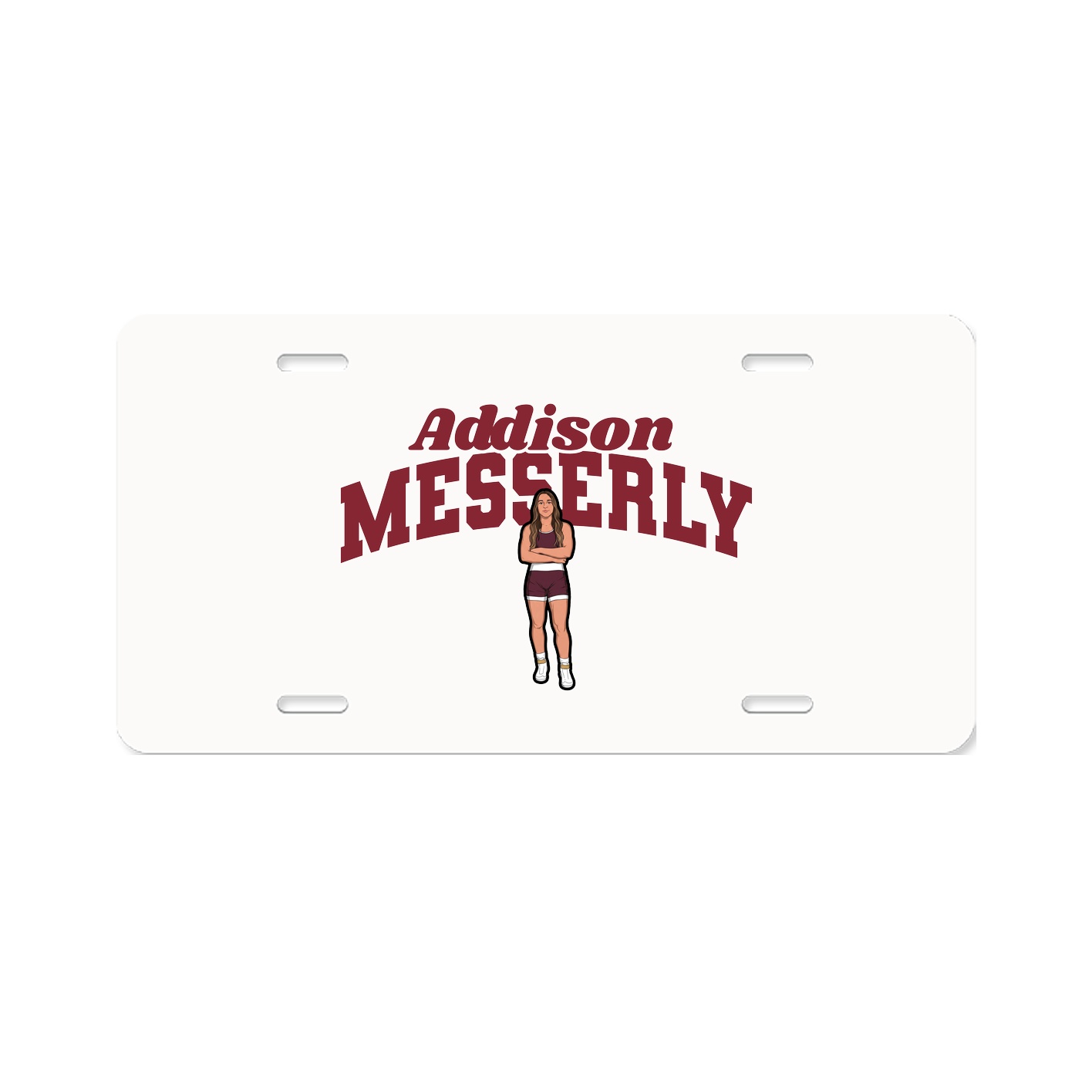 License Plate — Signature Arch in Classic