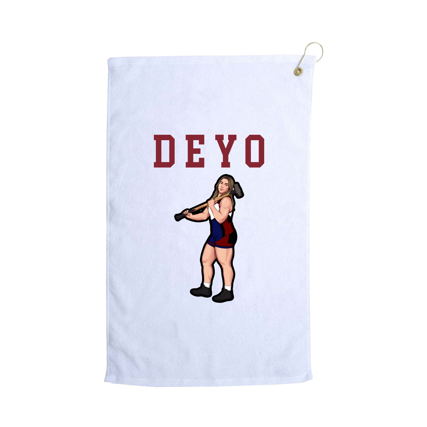 Golf Towel — Shirsey in White