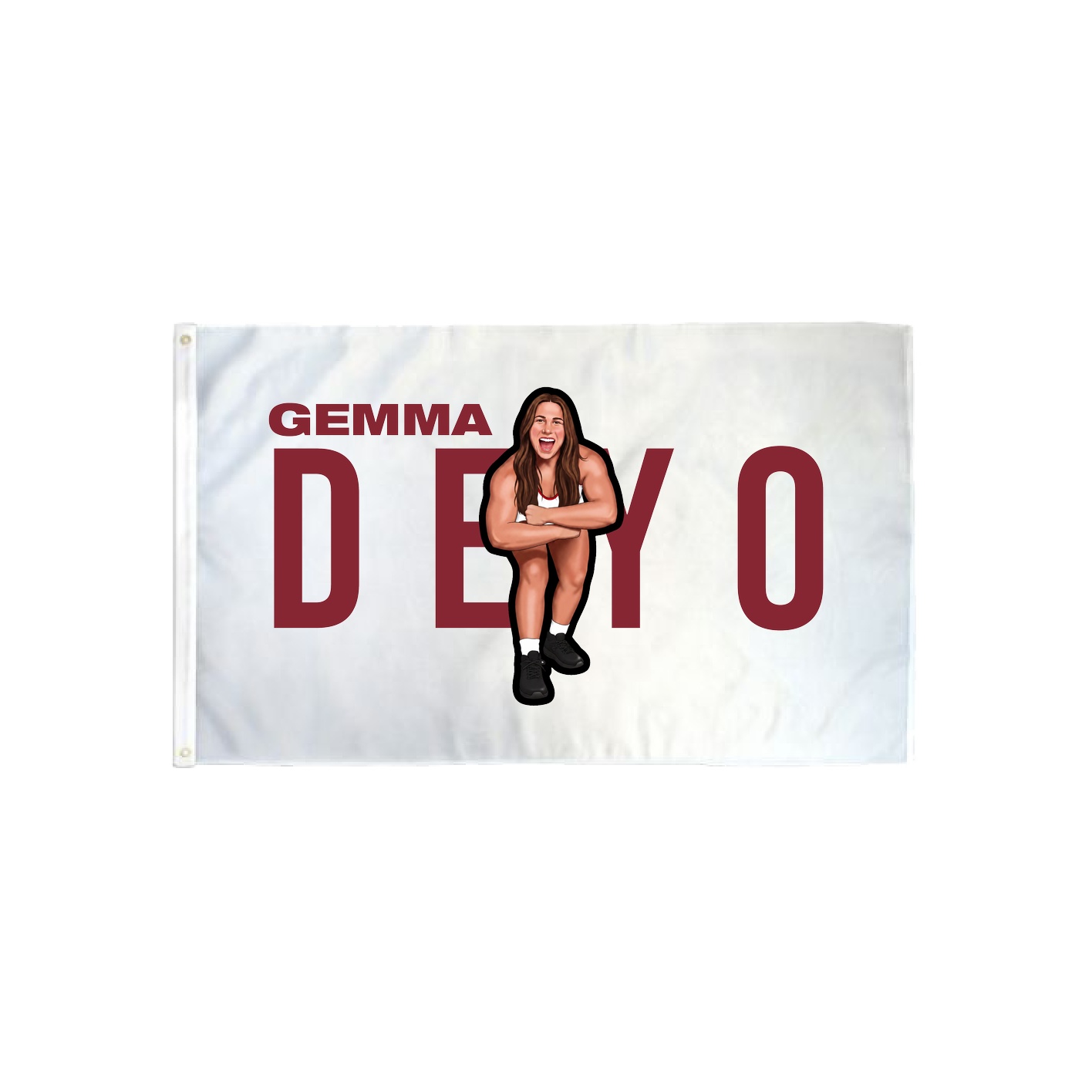3x5 Flag — Player Name in Classic