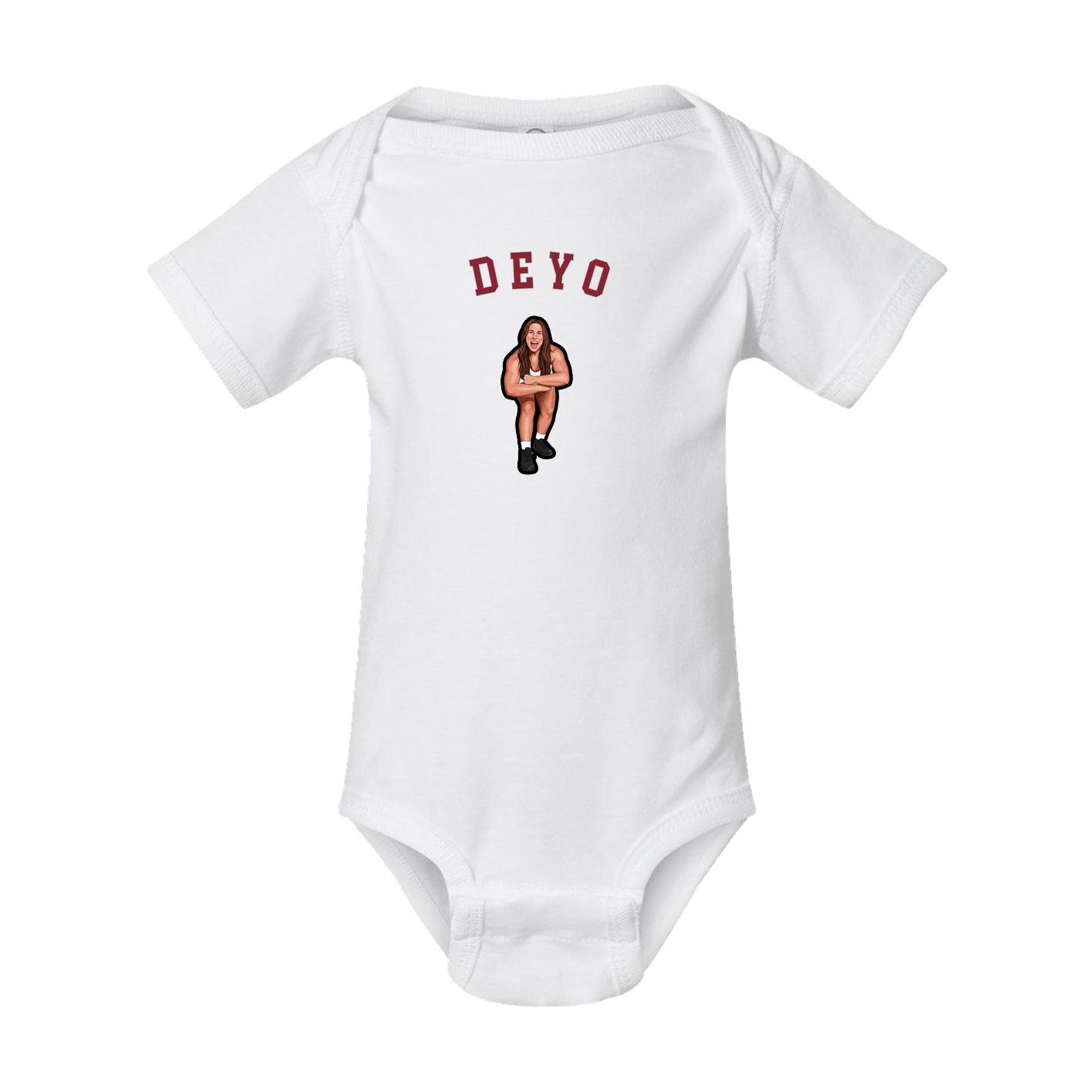 Baby Onesie — Shirsey Arch in White