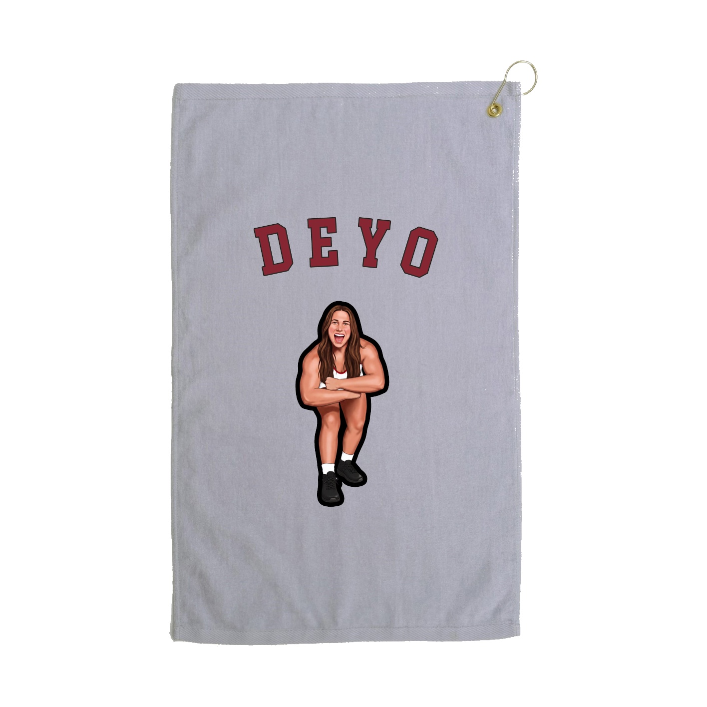 Golf Towel — Shirsey Arch in Grey