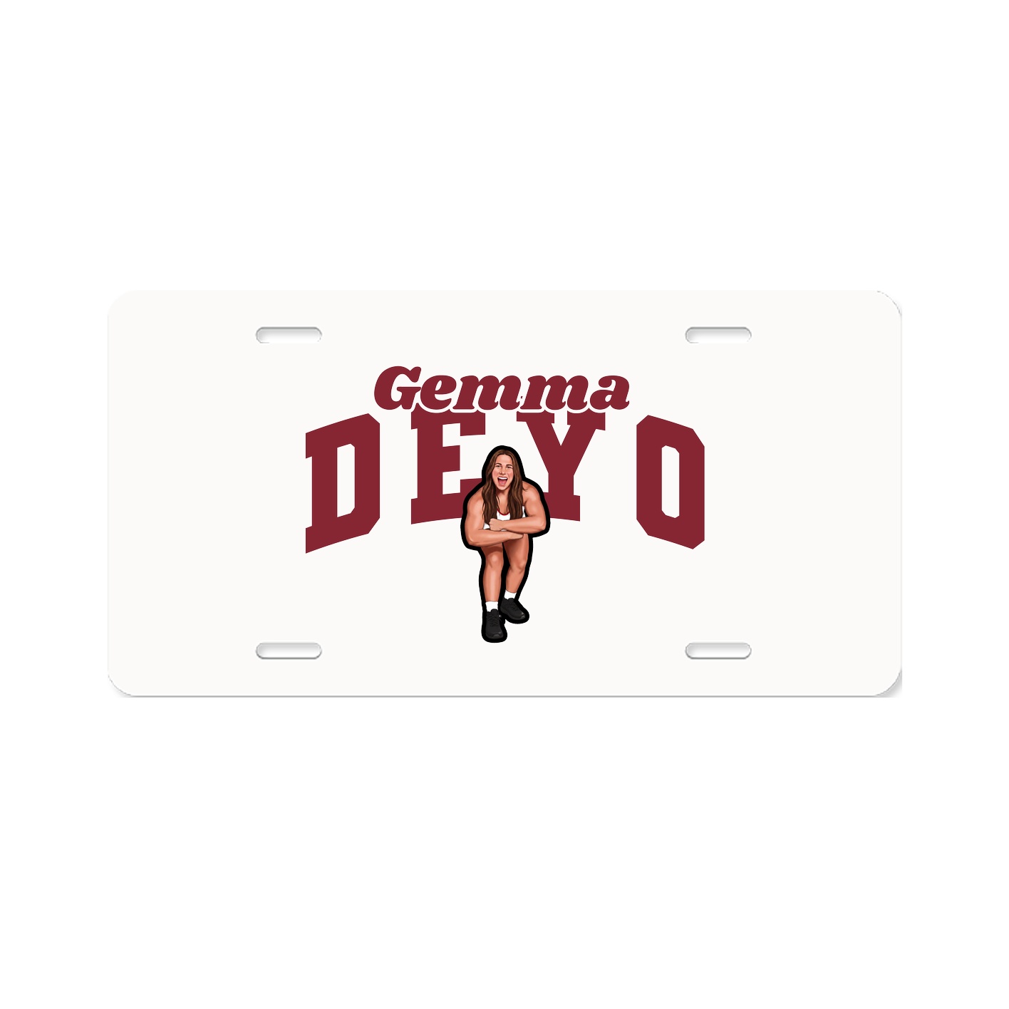 License Plate — Signature Arch in Classic