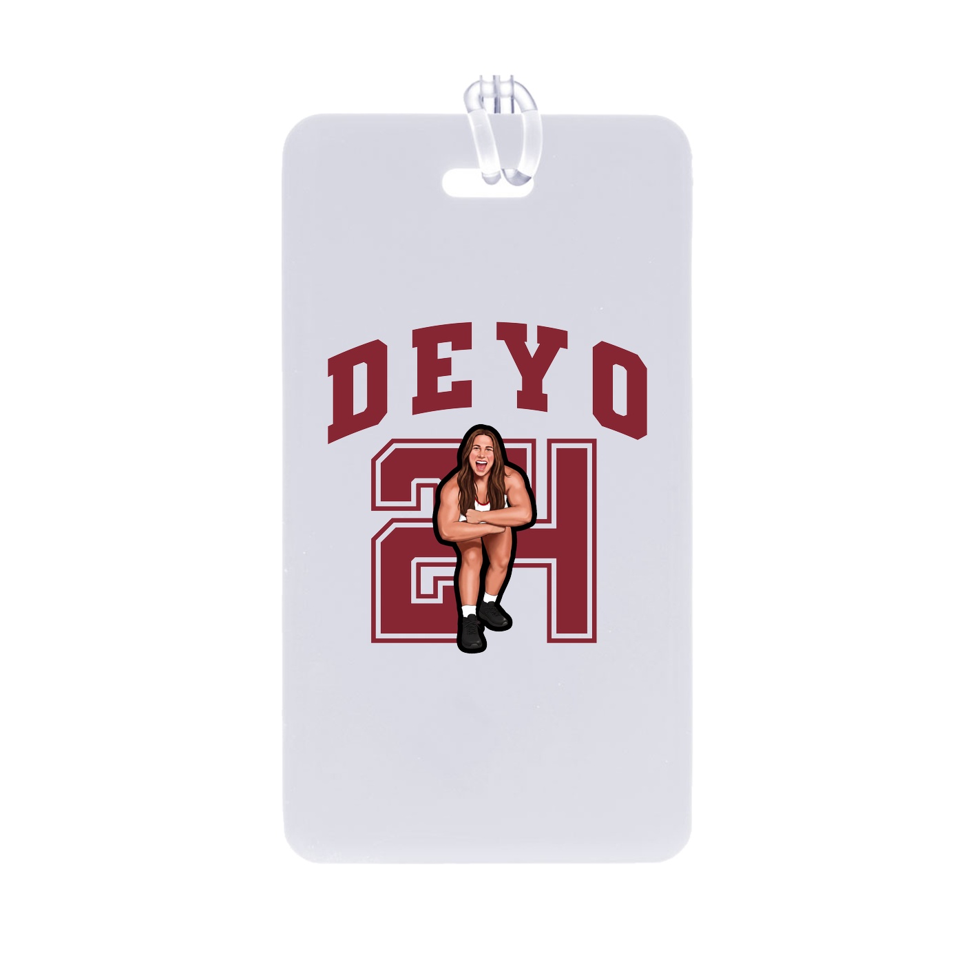 Bag Tag — Number in Classic
