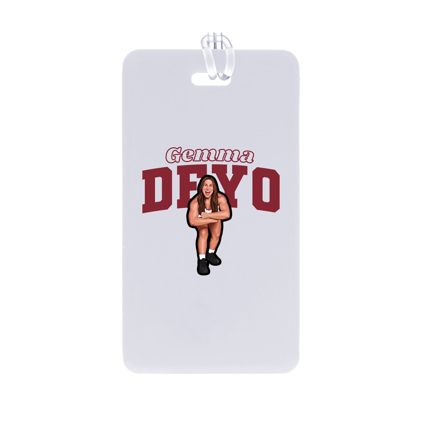 Bag Tag — Name Arch in Classic