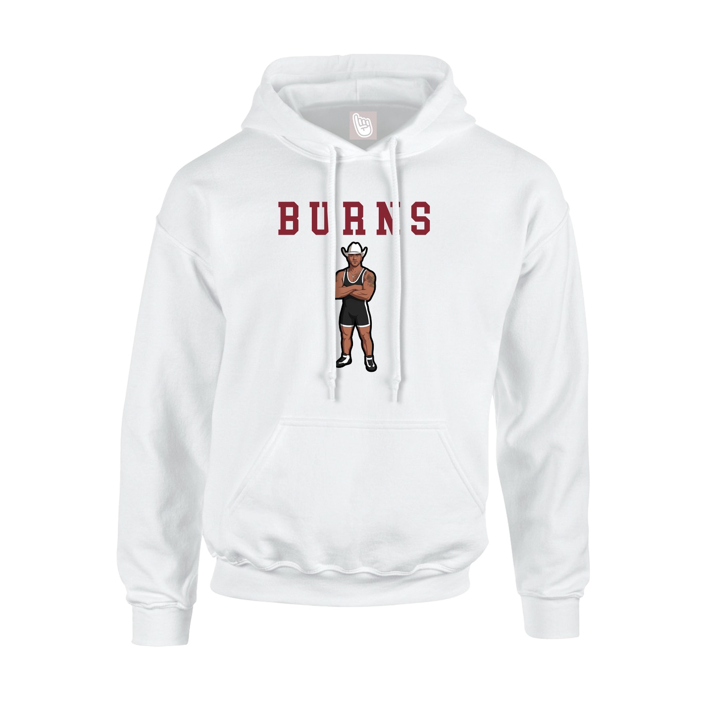 Hoodie — Shirsey in White