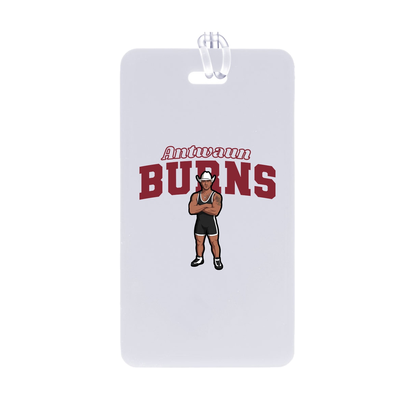 Bag Tag — Name Arch in Classic