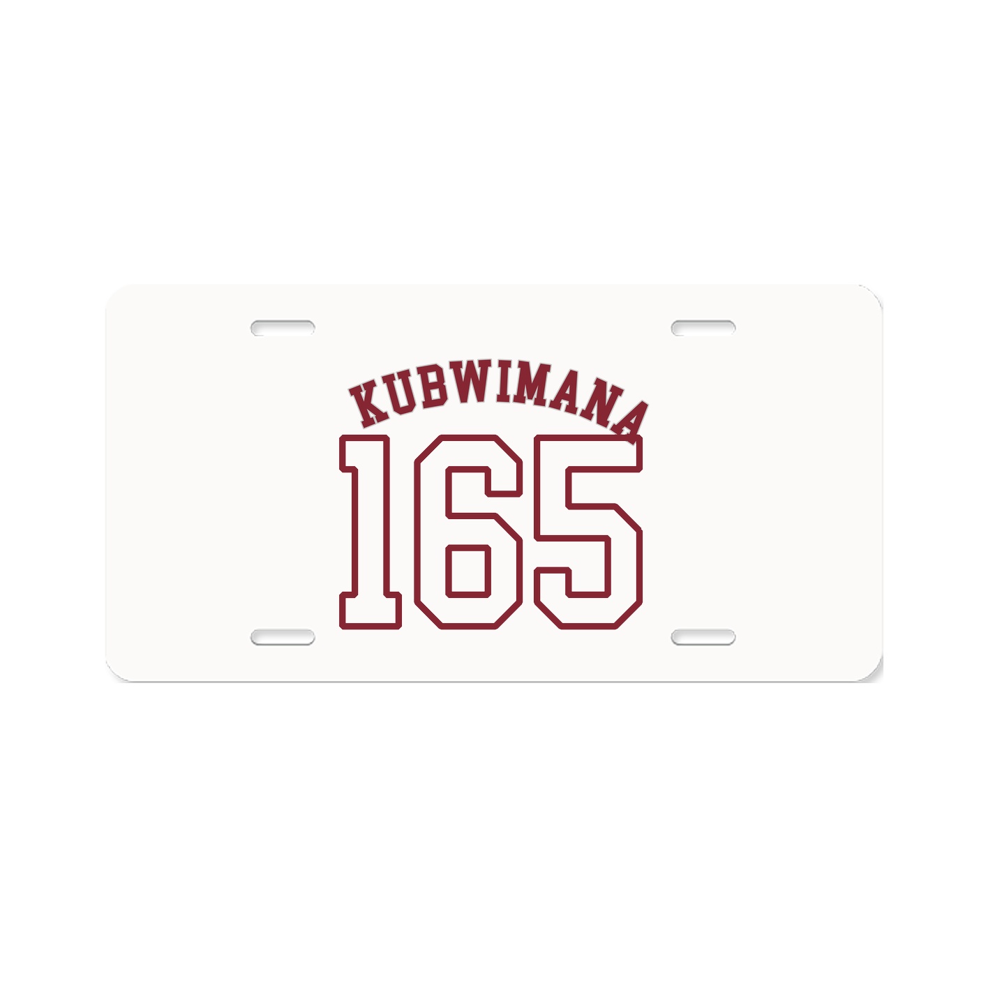 License Plate — Shirsey Arch in Classic
