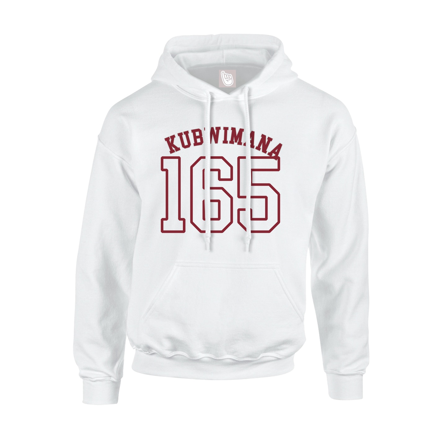 Youth Hoodie — Shirsey Arch in White