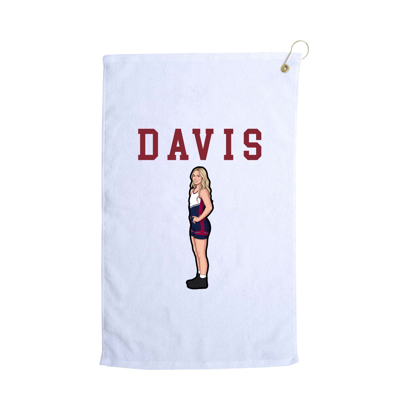 Golf Towel — Shirsey in White