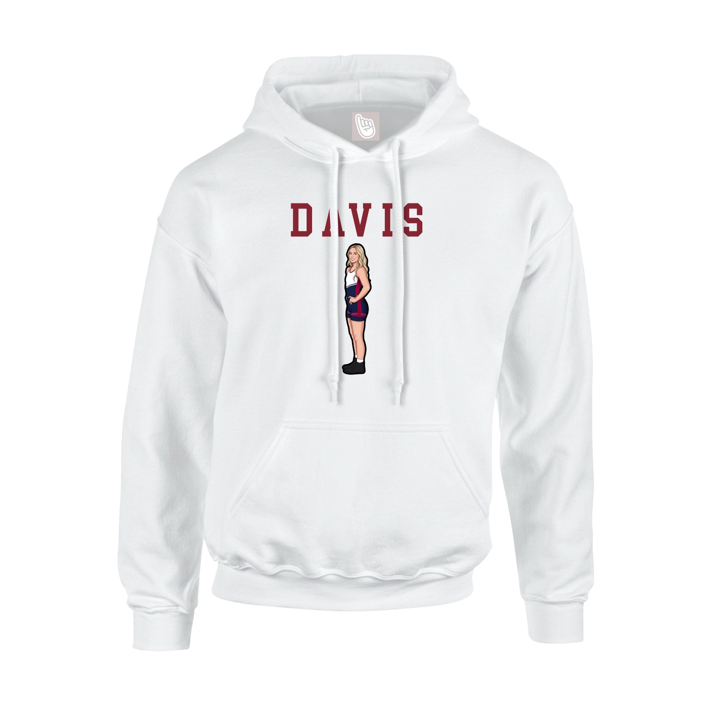 Youth Hoodie — Shirsey in White