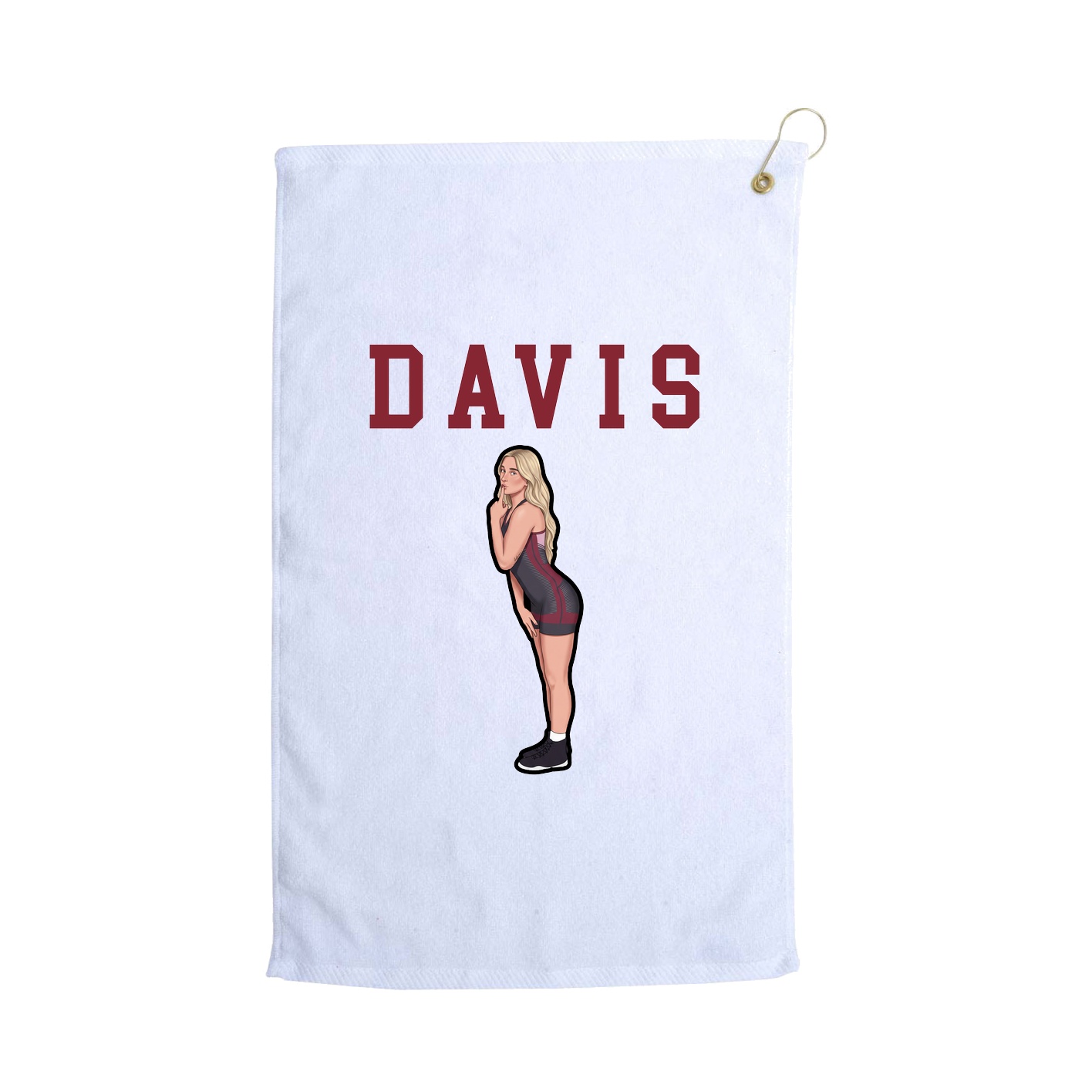 Golf Towel — Shirsey in White