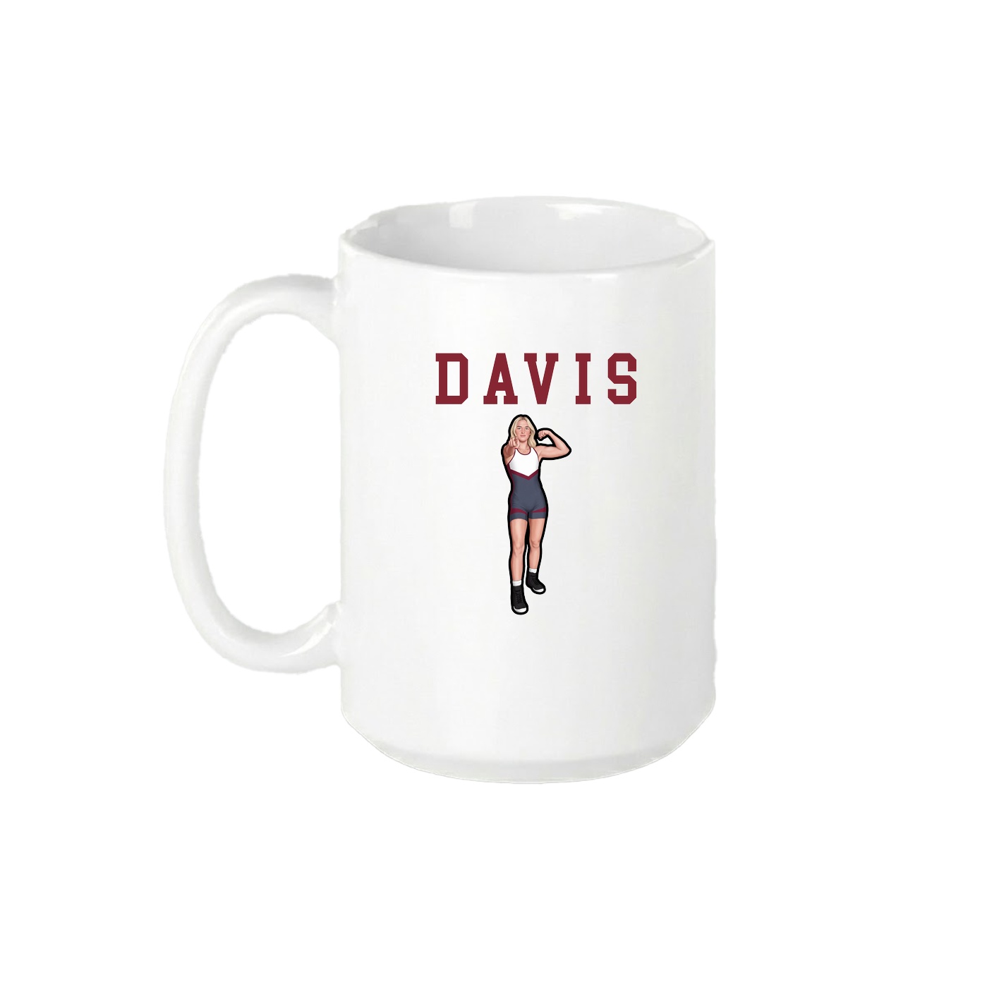 15oz Coffee Mug — Shirsey in White